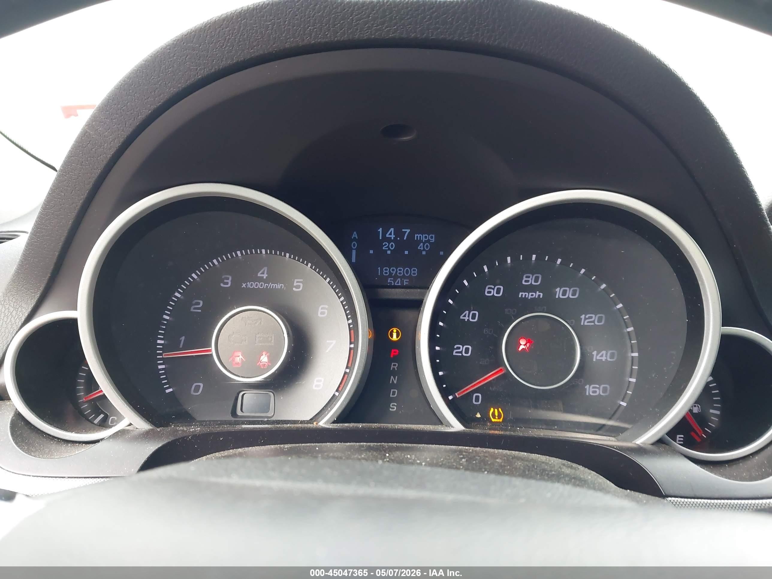 2012 Acura Tl 3.5 Gray vin: 19UUA8F74CA000066