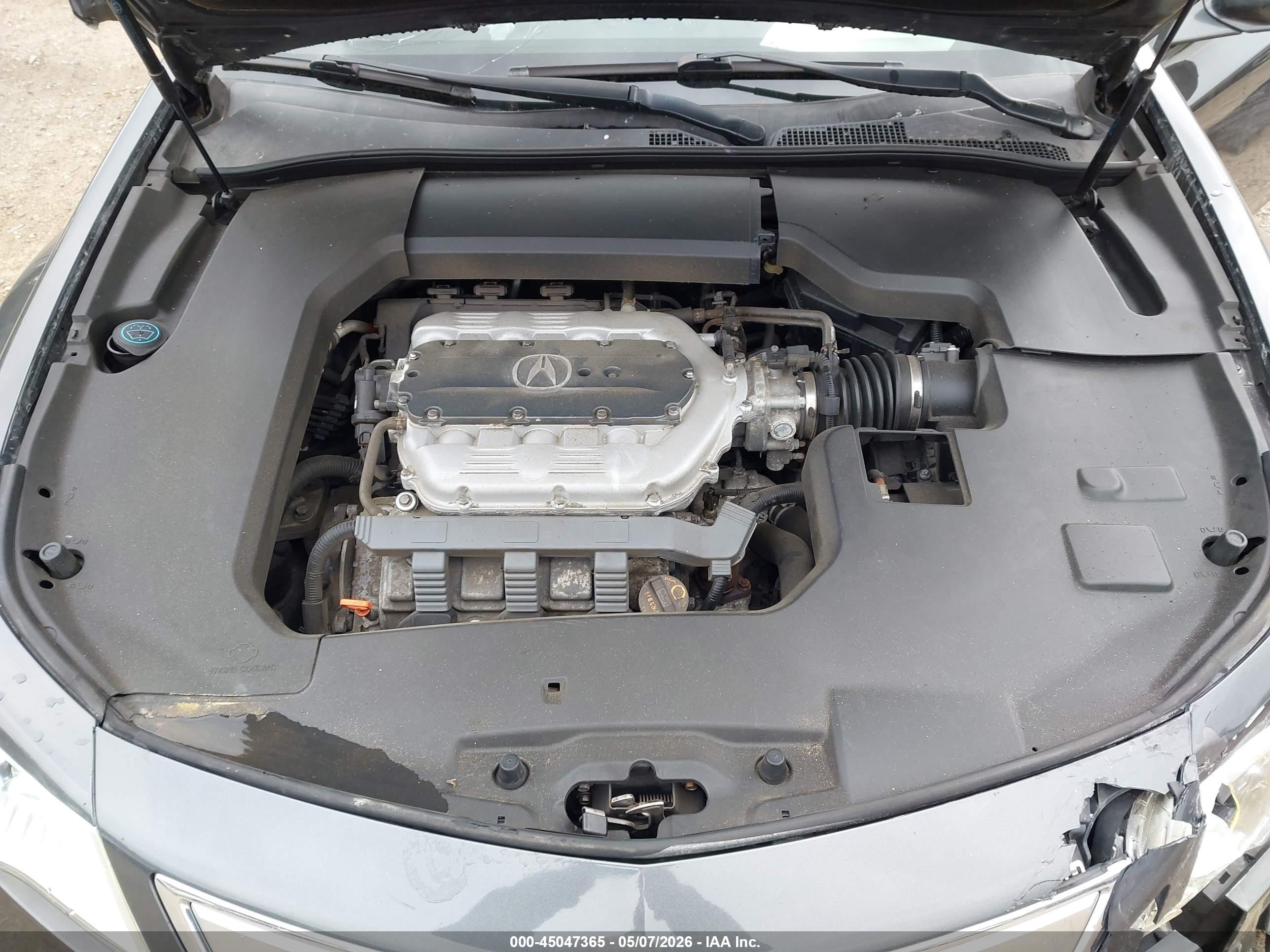 2012 Acura Tl 3.5 Gray vin: 19UUA8F74CA000066