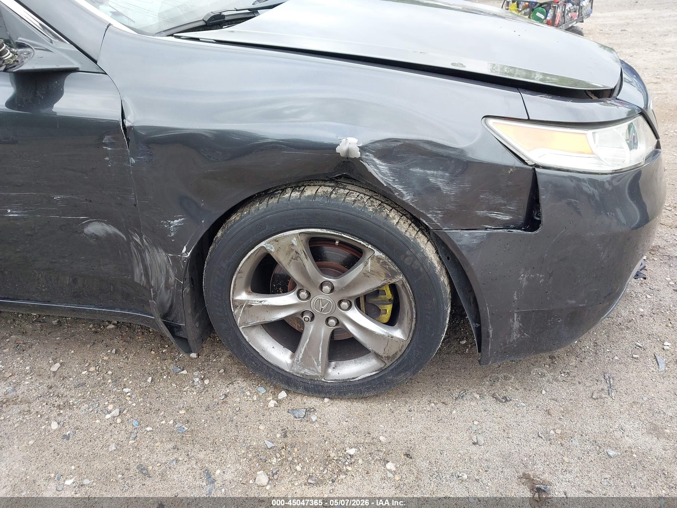 2012 Acura Tl 3.5 Gray vin: 19UUA8F74CA000066