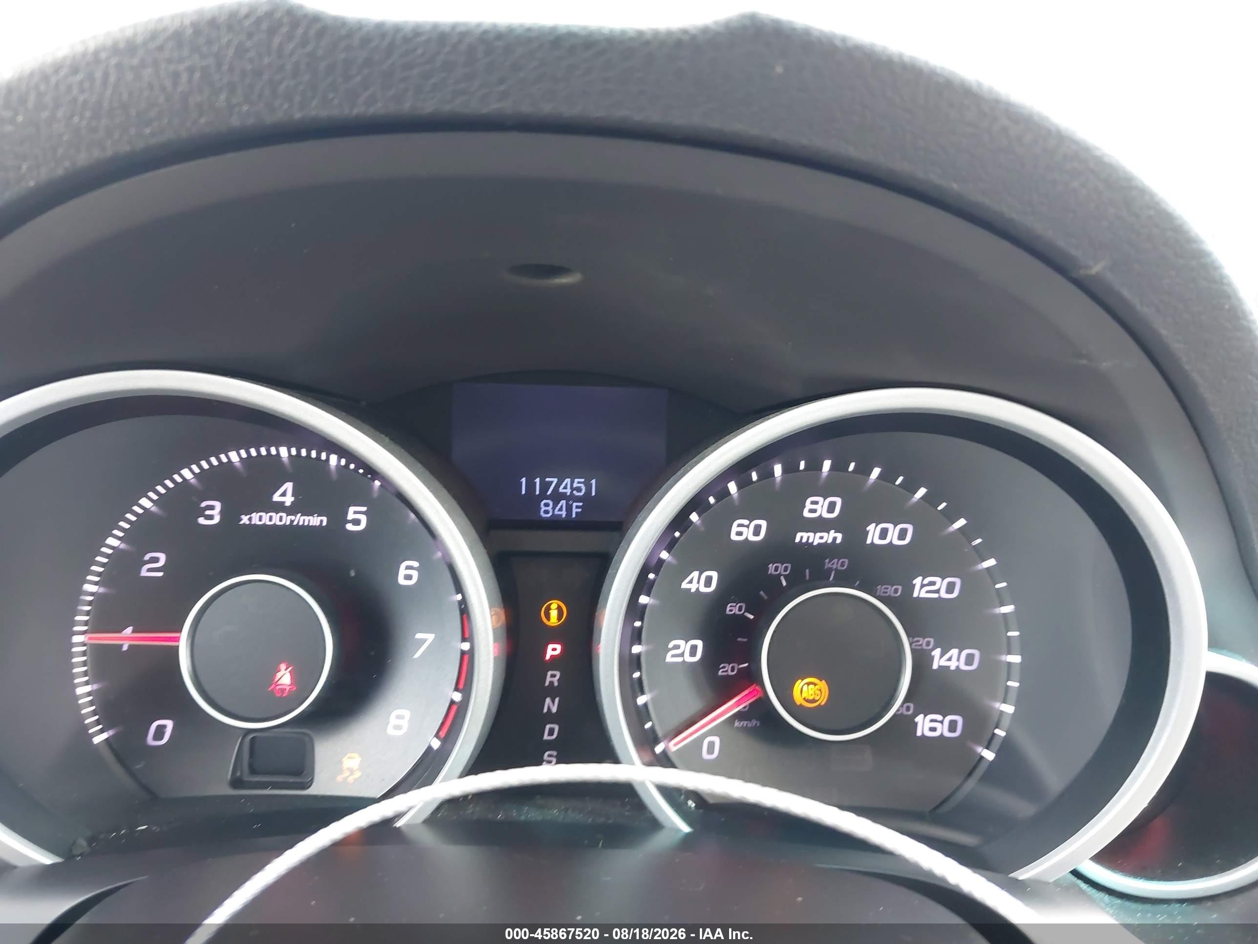 2012 Acura Tl 3.5 Серый vin: 19UUA8F74CA039823