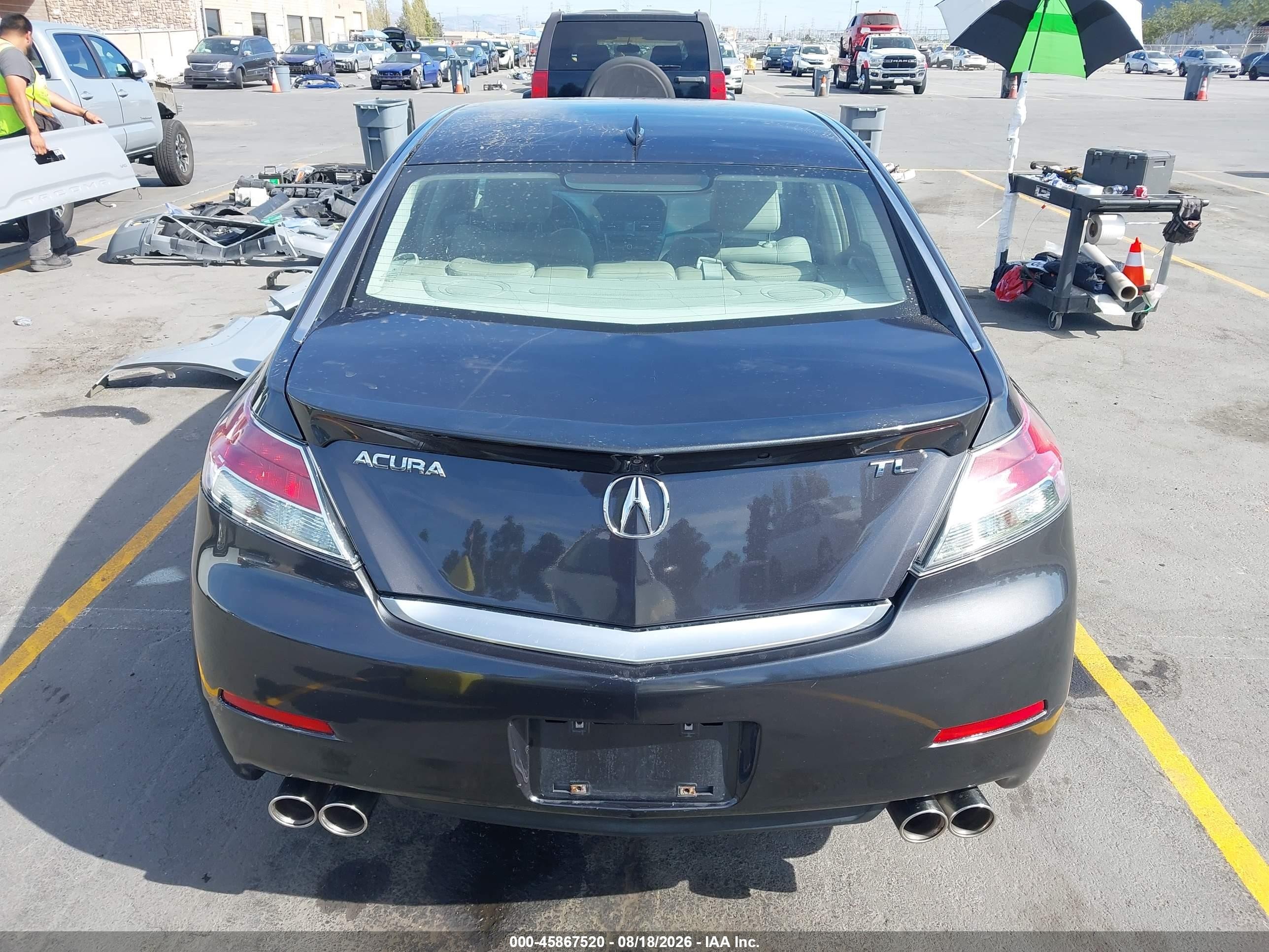 2012 Acura Tl 3.5 Серый vin: 19UUA8F74CA039823