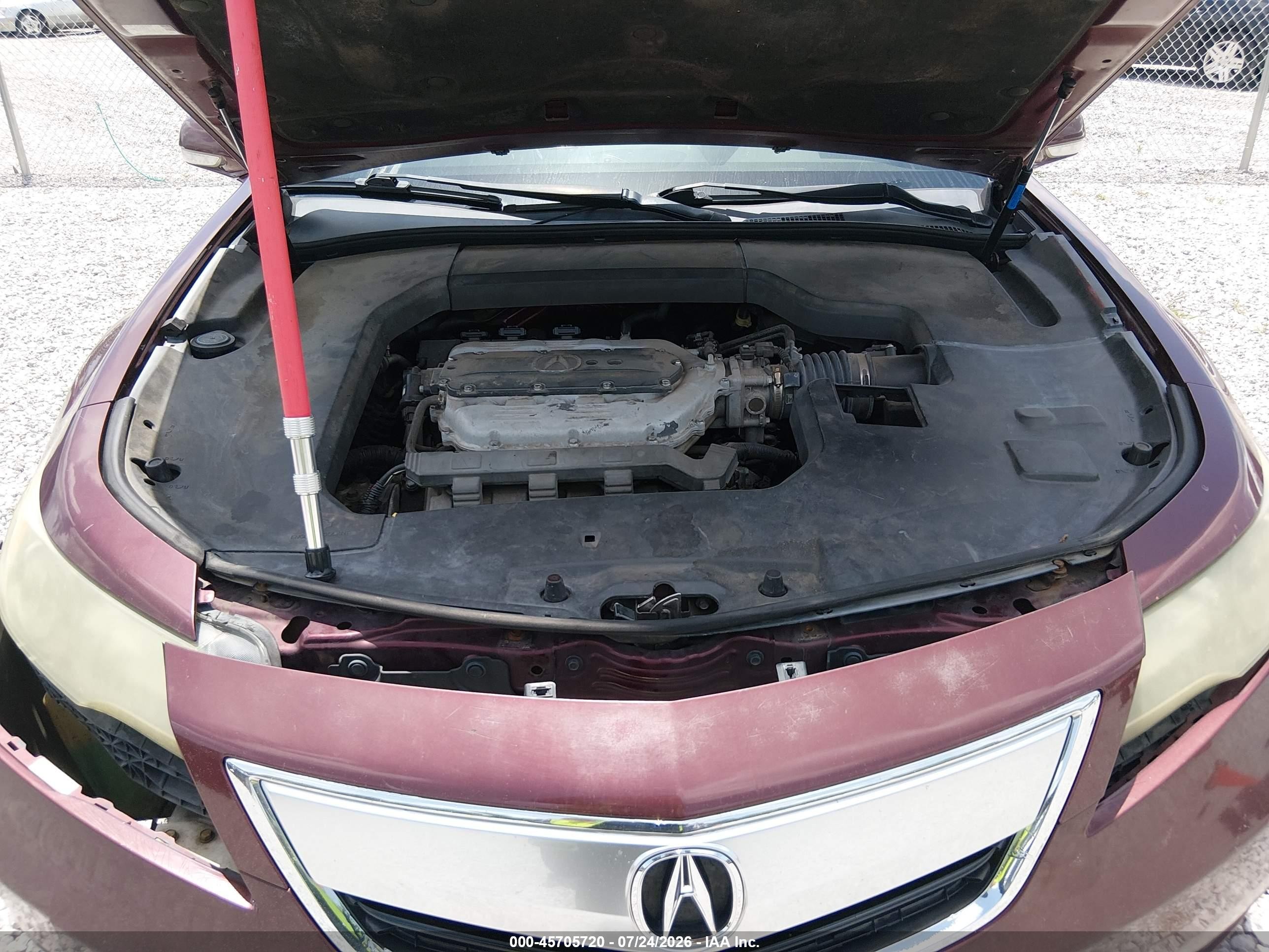 2012 Acura Tl 3.5 Темно-бордовый vin: 19UUA8F75CA003901
