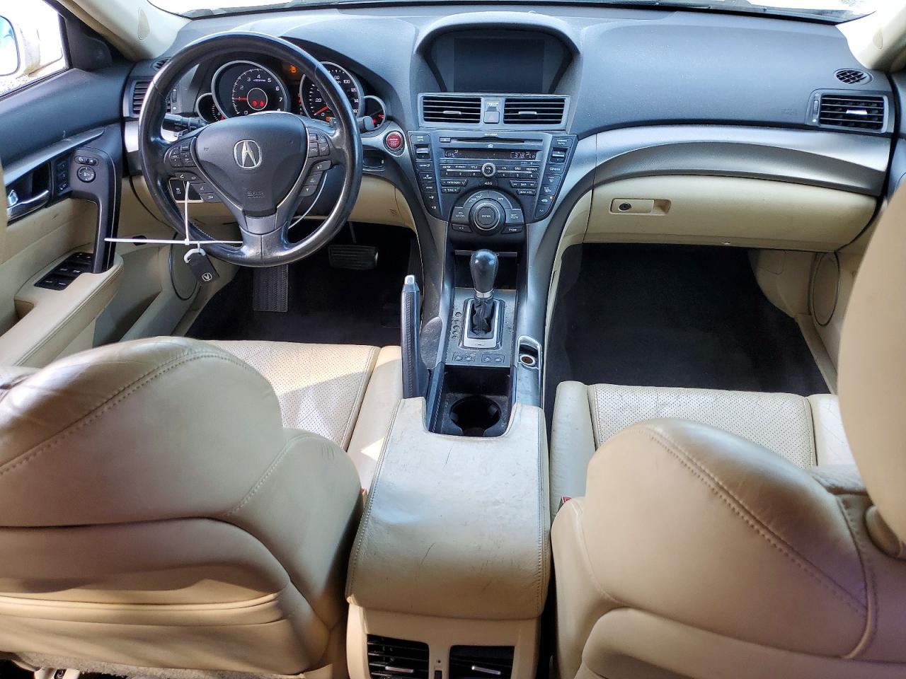 2012 Acura Tl White vin: 19UUA8F75CA004191