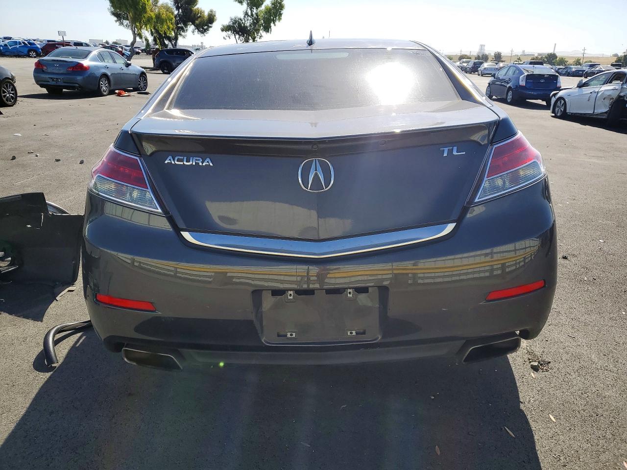 2012 Acura Tl Gray vin: 19UUA8F75CA009617
