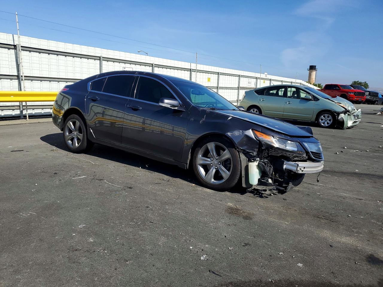 2012 Acura Tl Gray vin: 19UUA8F75CA009617