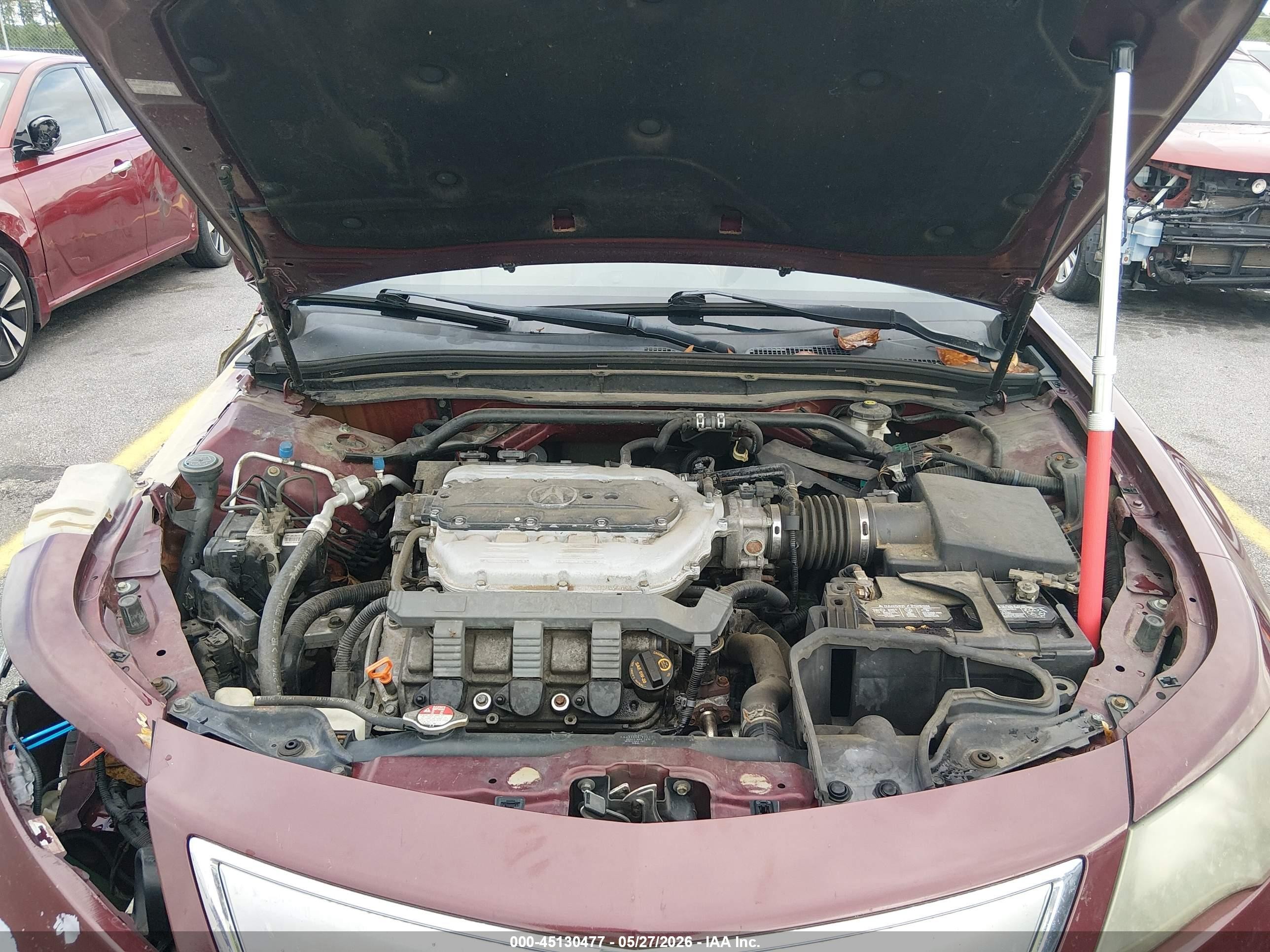 2012 Acura Tl 3.5 Maroon vin: 19UUA8F75CA018981