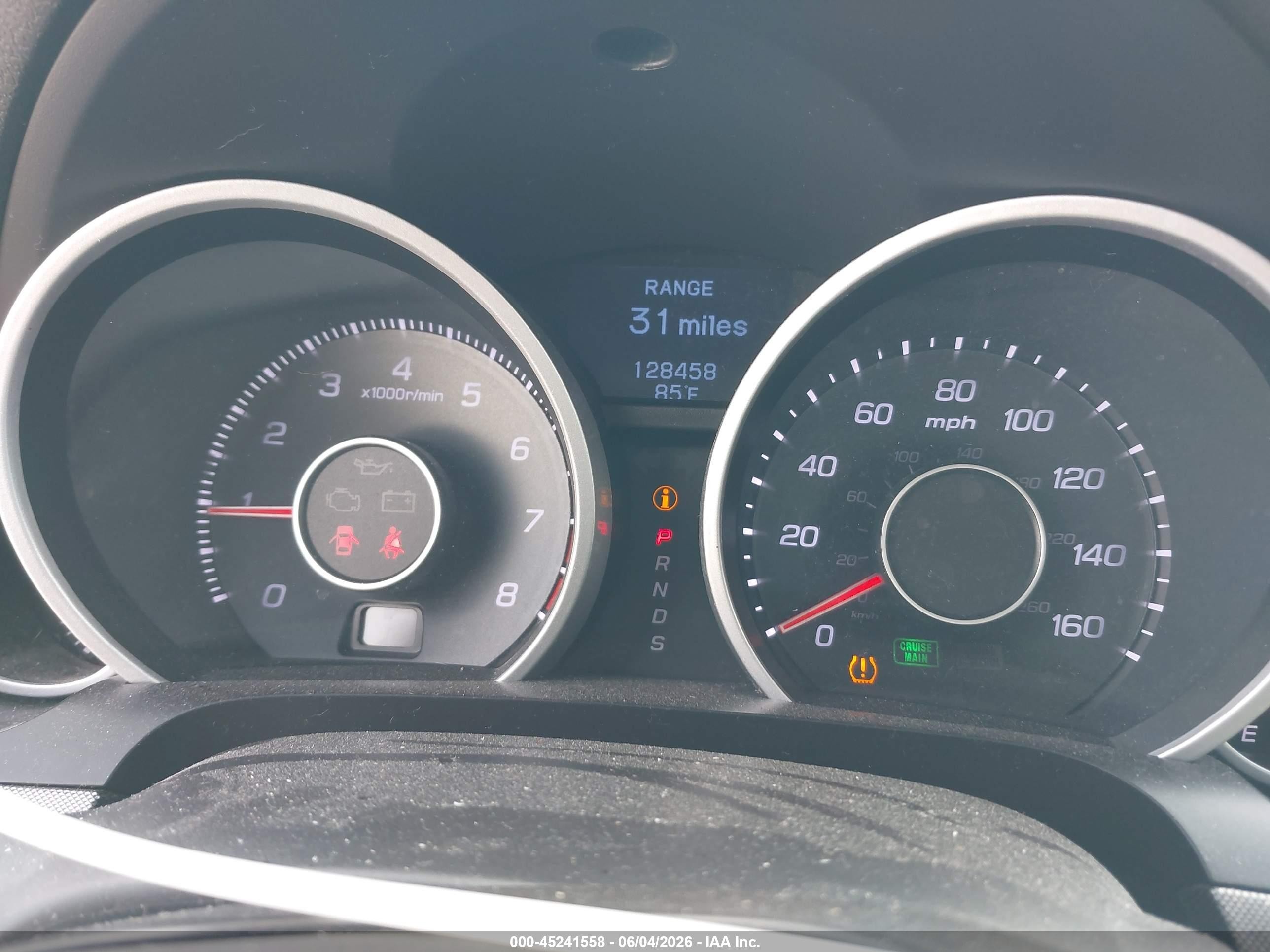 2013 Acura Tl 3.5 Black vin: 19UUA8F75DA007481