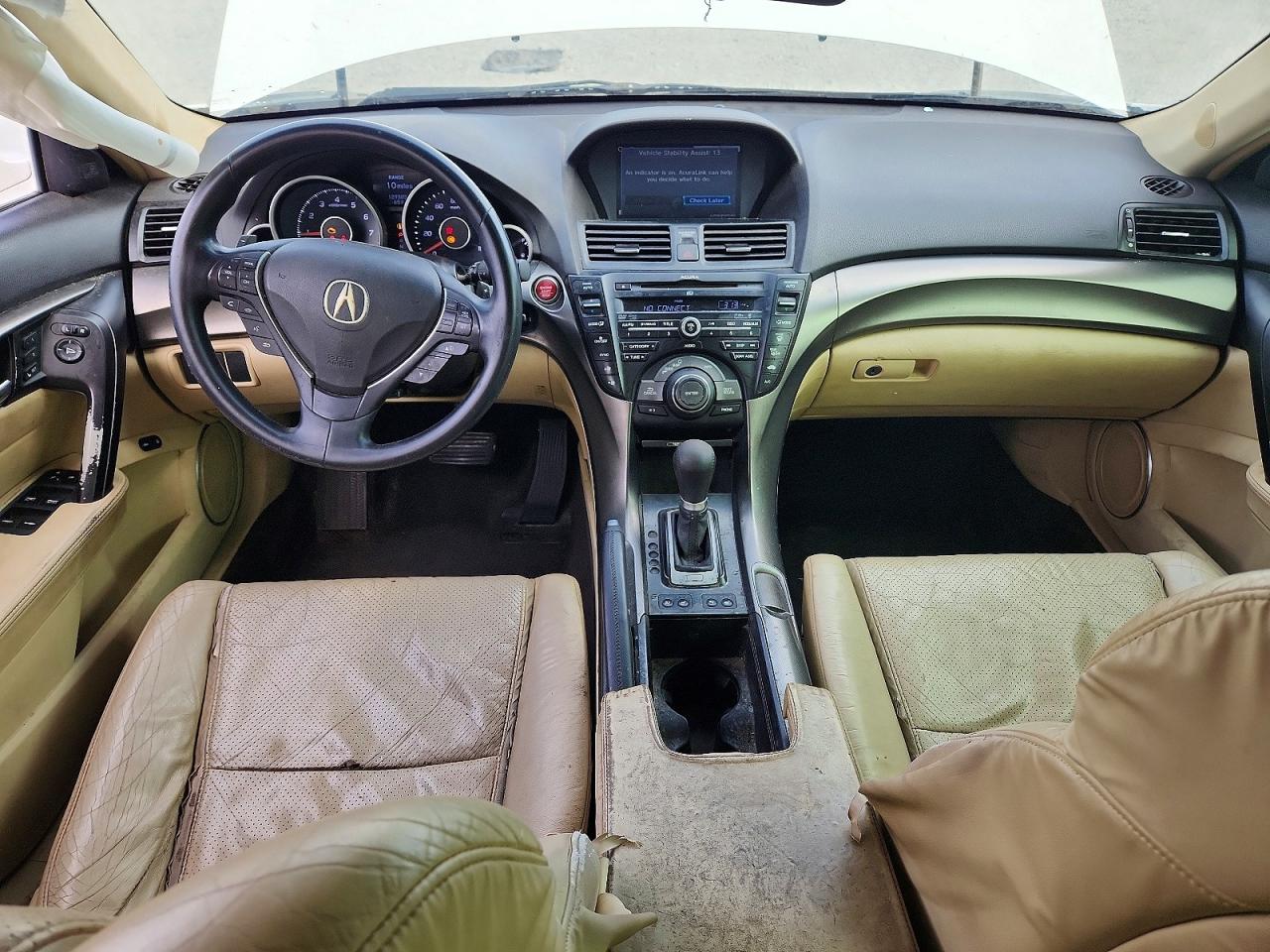 2012 Acura Tl White vin: 19UUA8F77CA005083