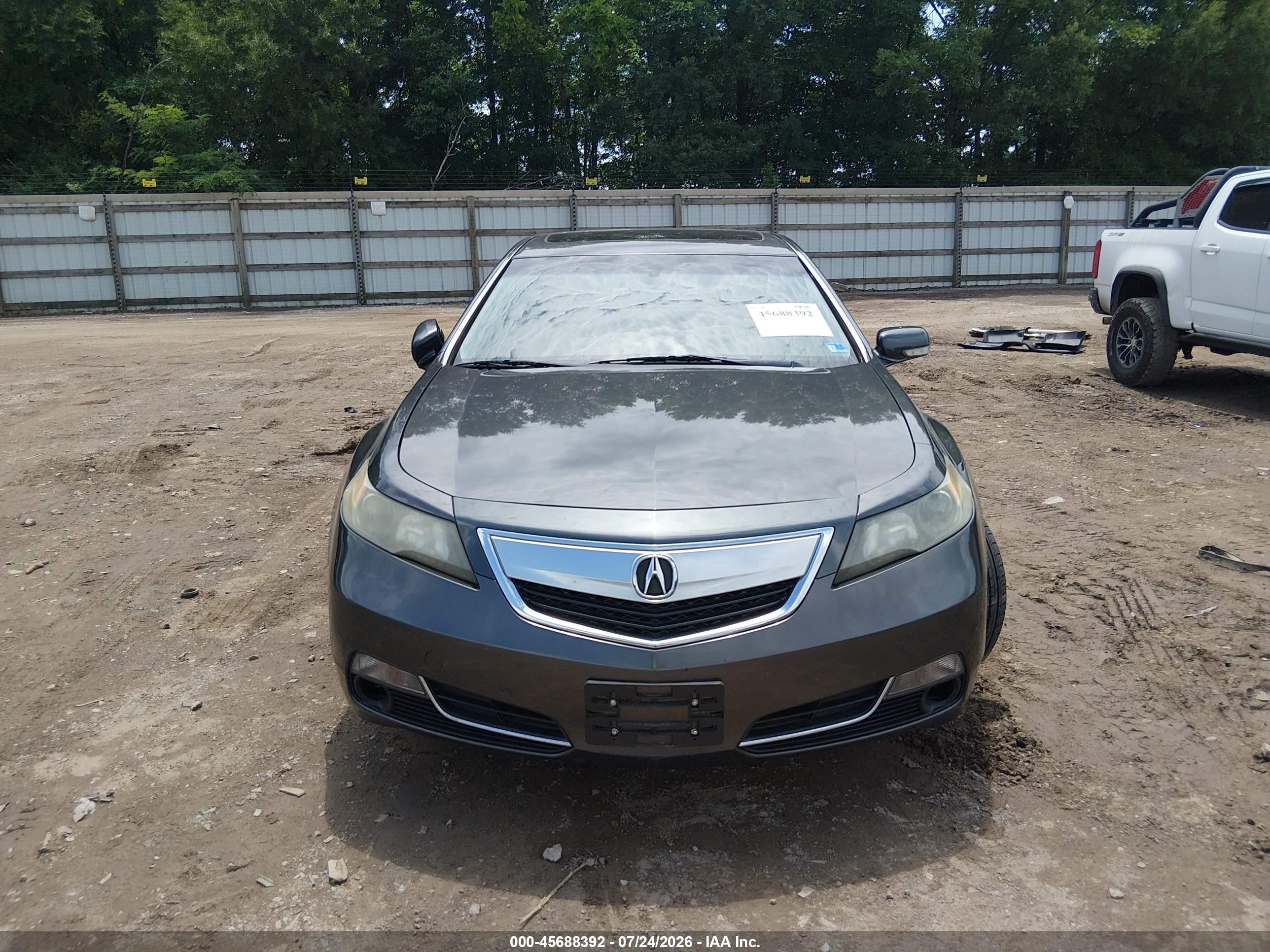 2012 Acura Tl 3.5 Серый vin: 19UUA8F77CA020912