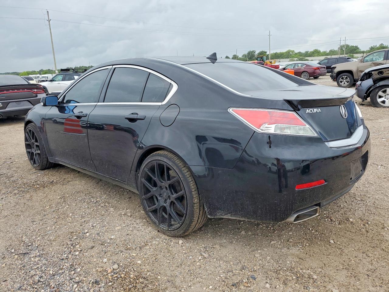 2012 Acura Tl Black vin: 19UUA8F77CA025897