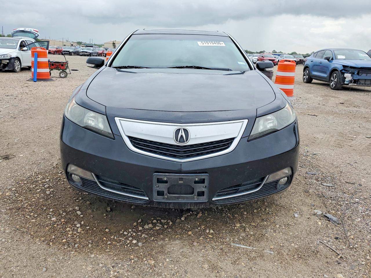 2012 Acura Tl Black vin: 19UUA8F77CA025897