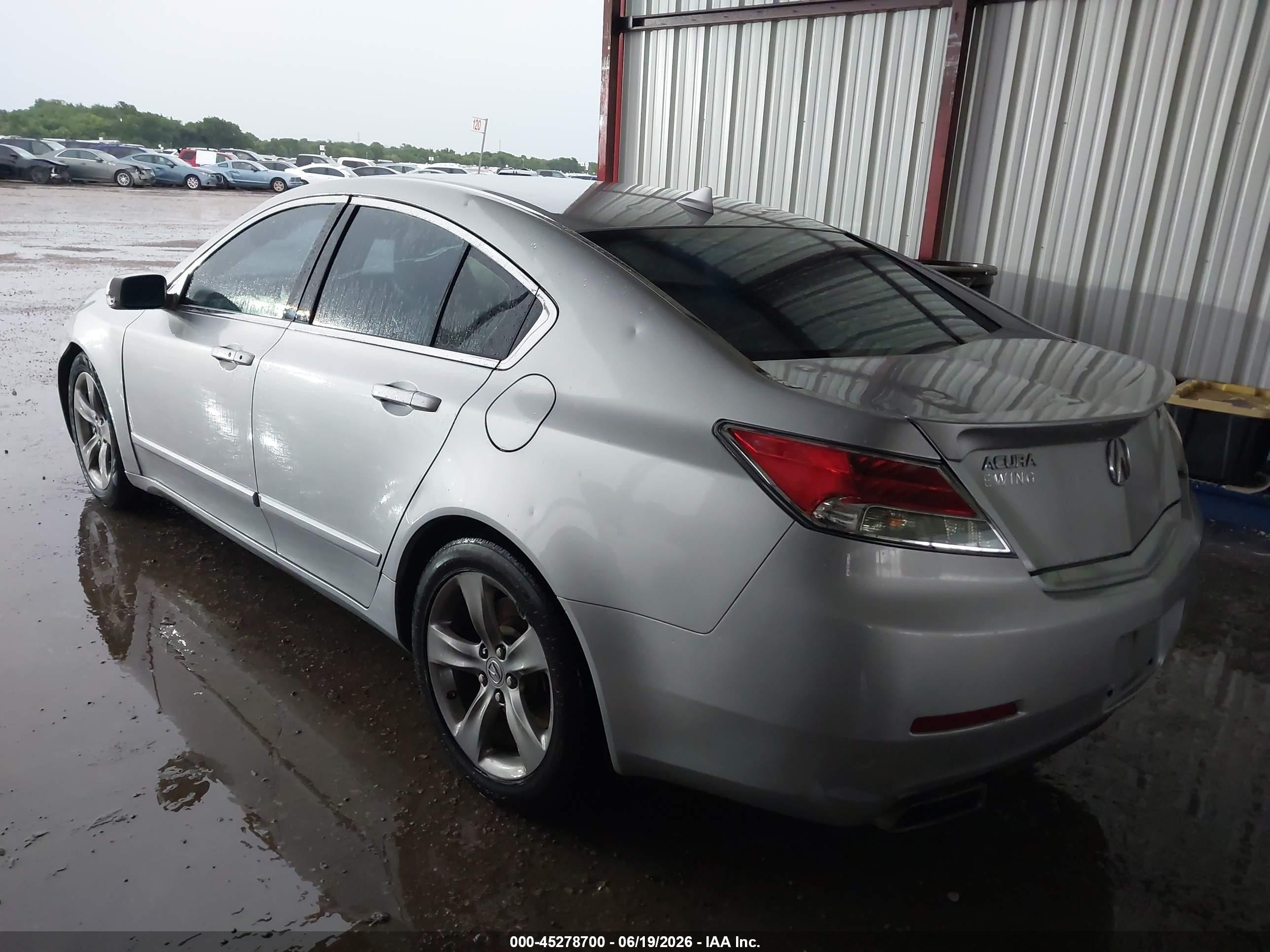2012 Acura Tl 3.5 Silver vin: 19UUA8F79CA032348