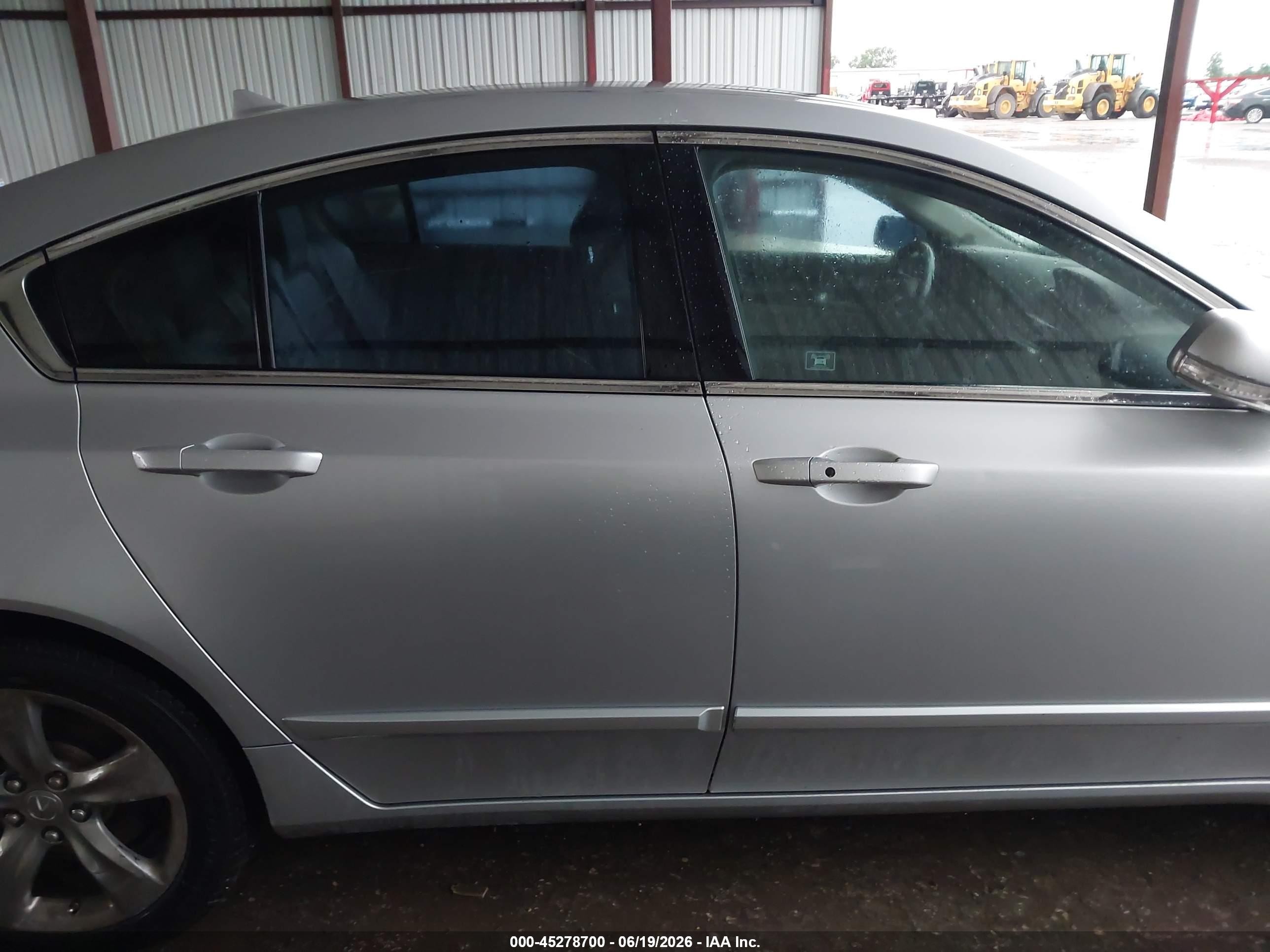 2012 Acura Tl 3.5 Silver vin: 19UUA8F79CA032348
