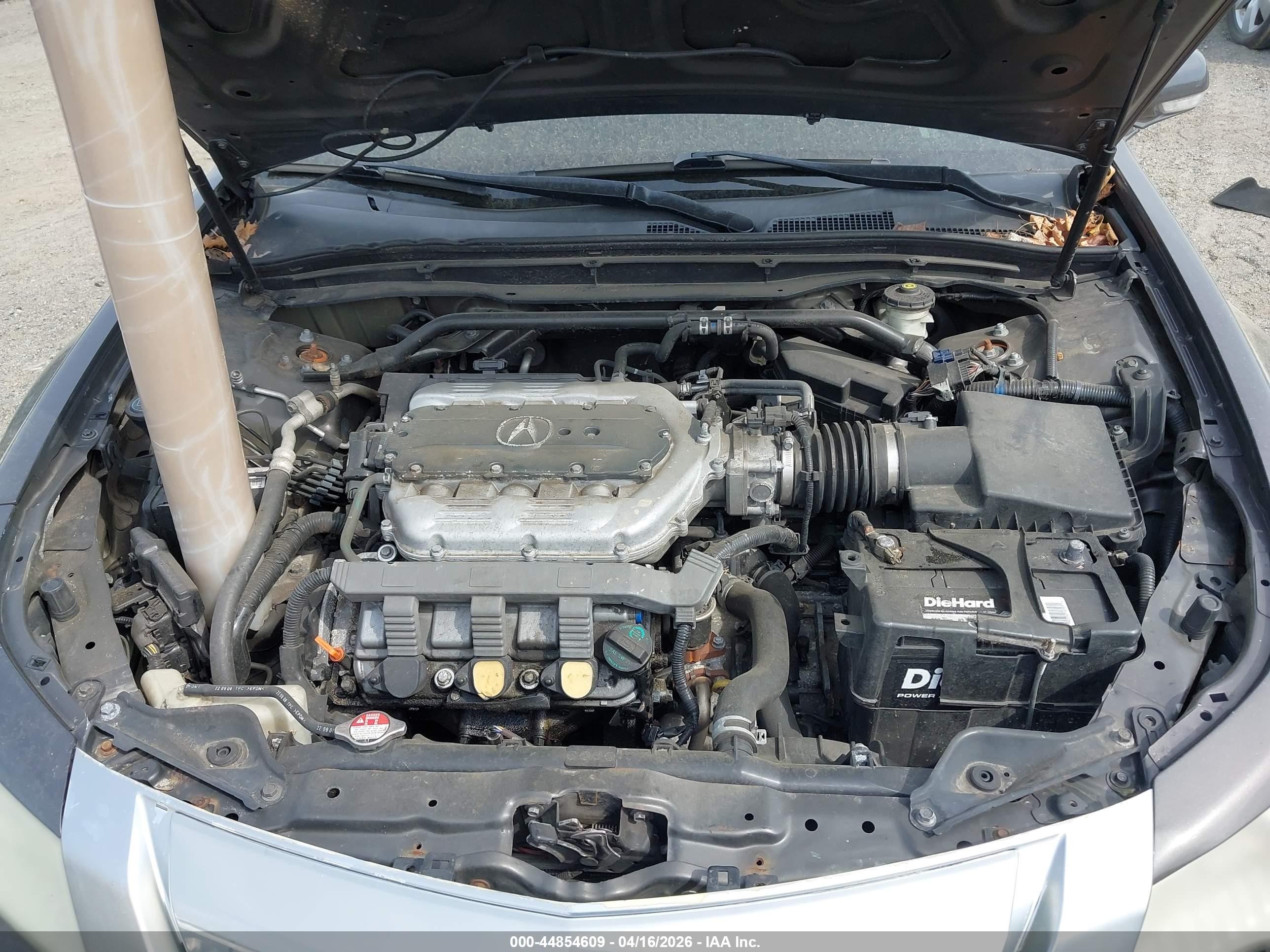 2009 Acura Tl 3.7 Gray vin: 19UUA96209A005154