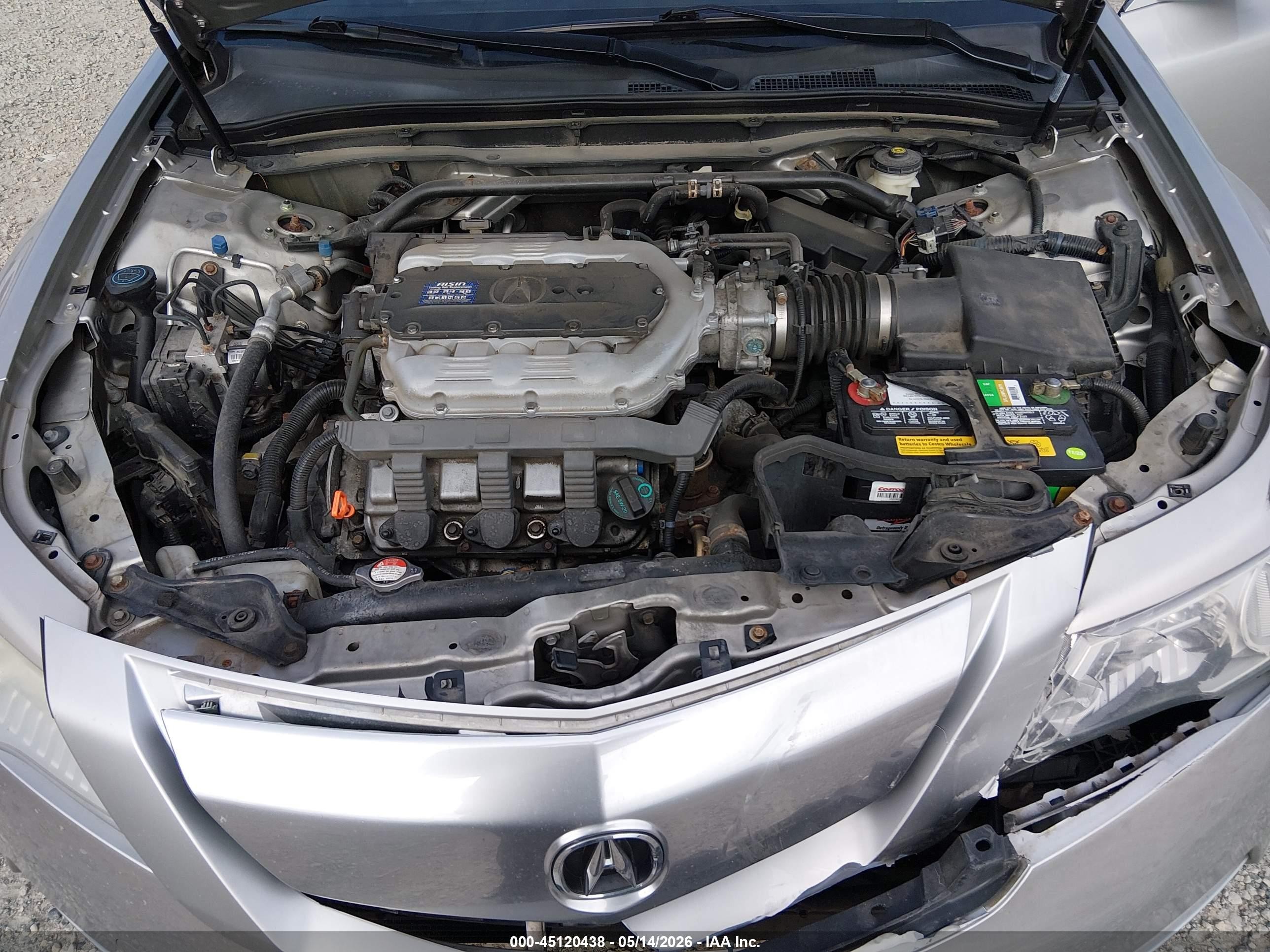 2009 Acura Tl 3.7 Silver vin: 19UUA96539A004803