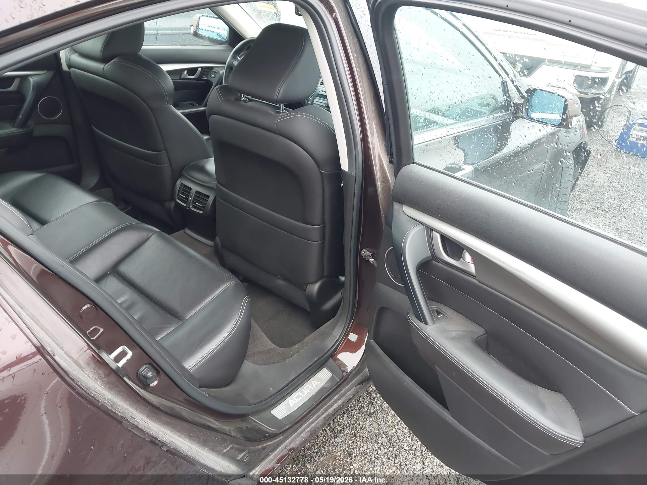 2009 Acura Tl 3.7 Burgundy vin: 19UUA96549A003207
