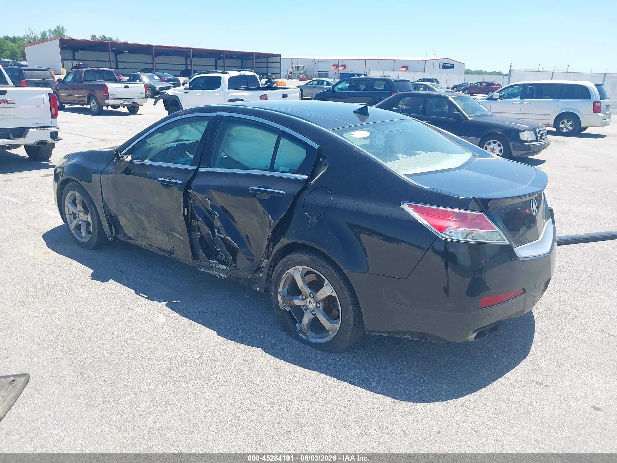 2009 Acura Tl 3.7 Black vin: 19UUA96559A001868