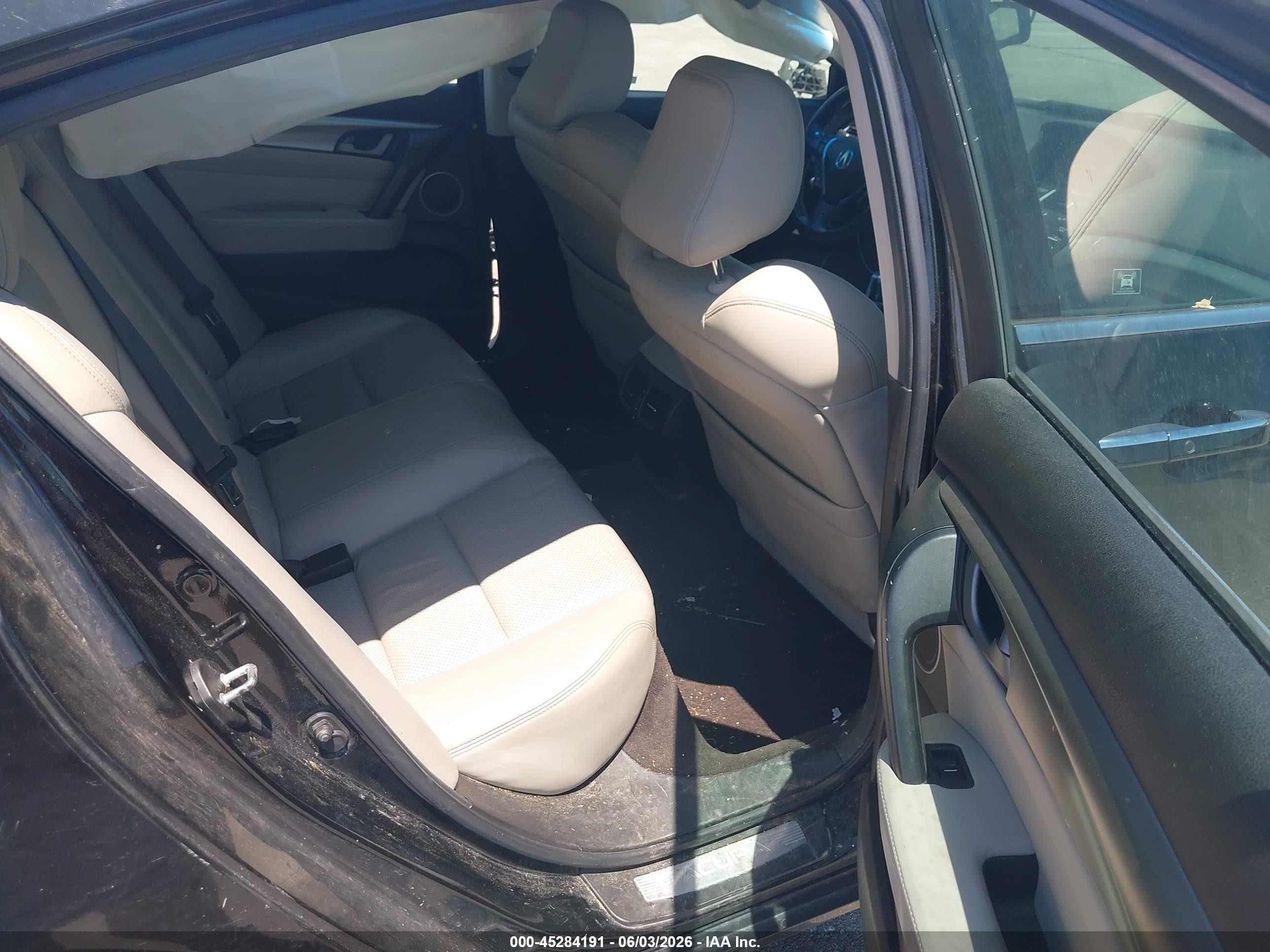 2009 Acura Tl 3.7 Black vin: 19UUA96559A001868