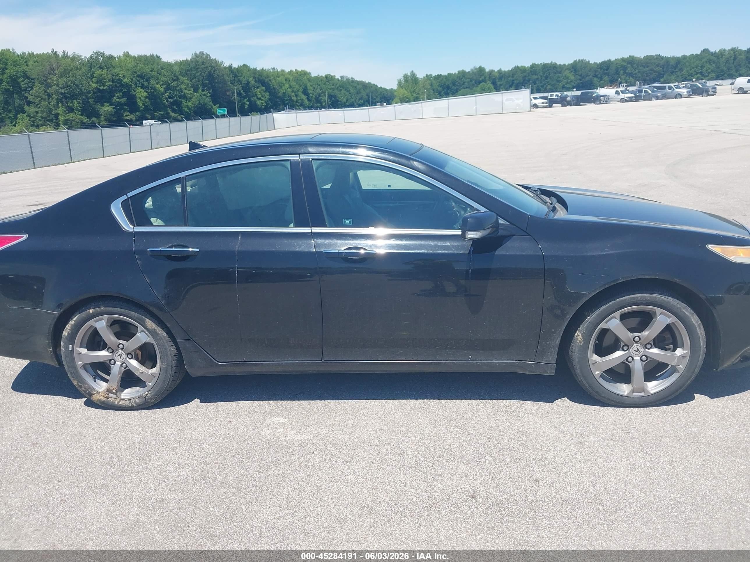 2009 Acura Tl 3.7 Black vin: 19UUA96559A001868