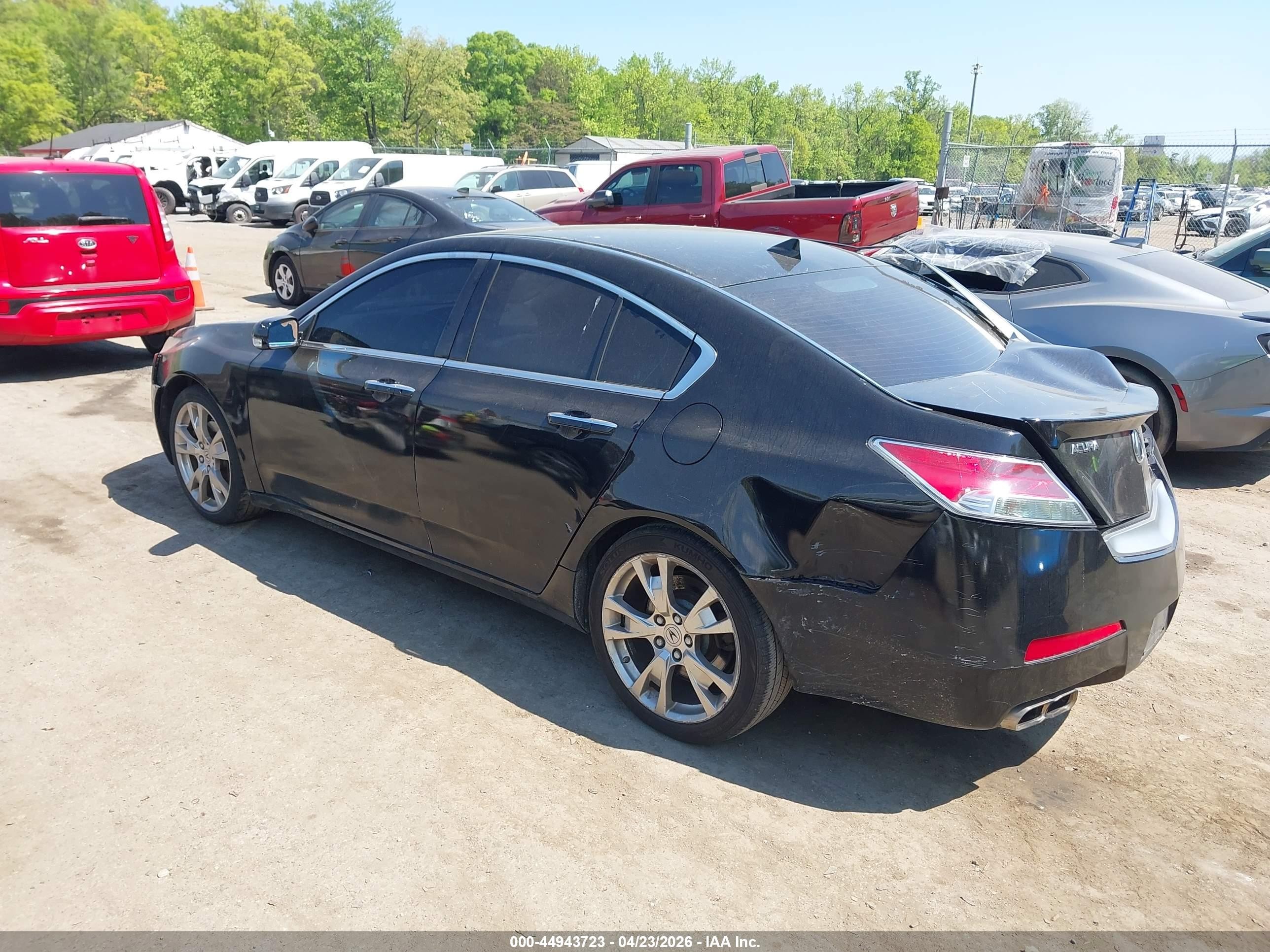 2009 Acura Tl 3.7 Black vin: 19UUA96559A003863