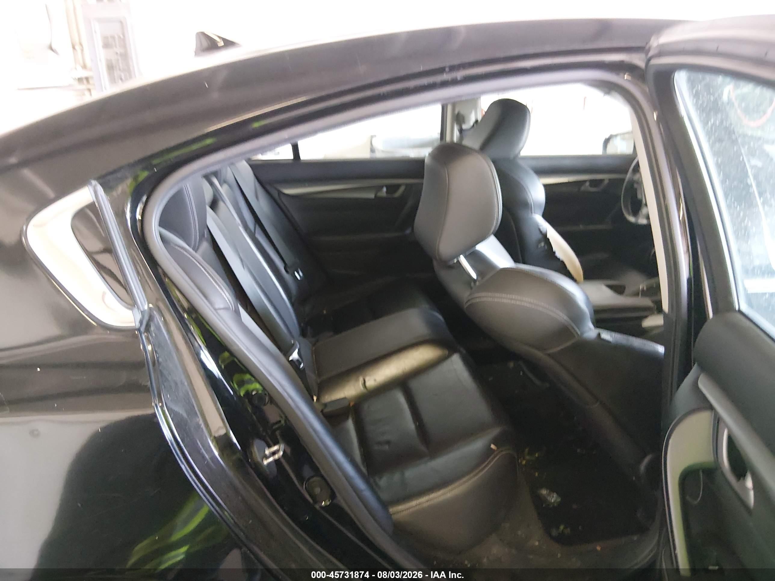 2009 Acura Tl 3.7 Black vin: 19UUA96559A004592