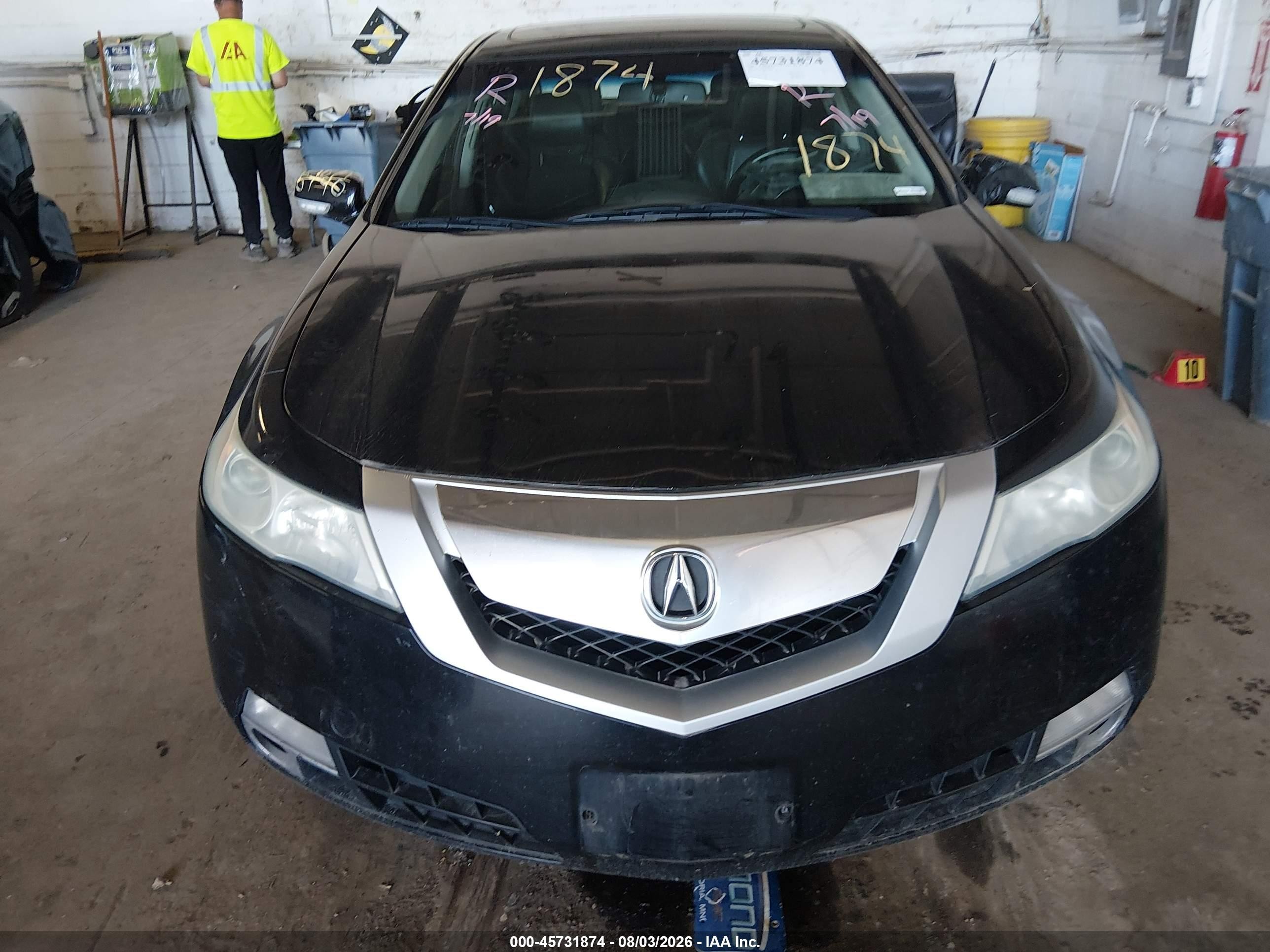 2009 Acura Tl 3.7 Black vin: 19UUA96559A004592