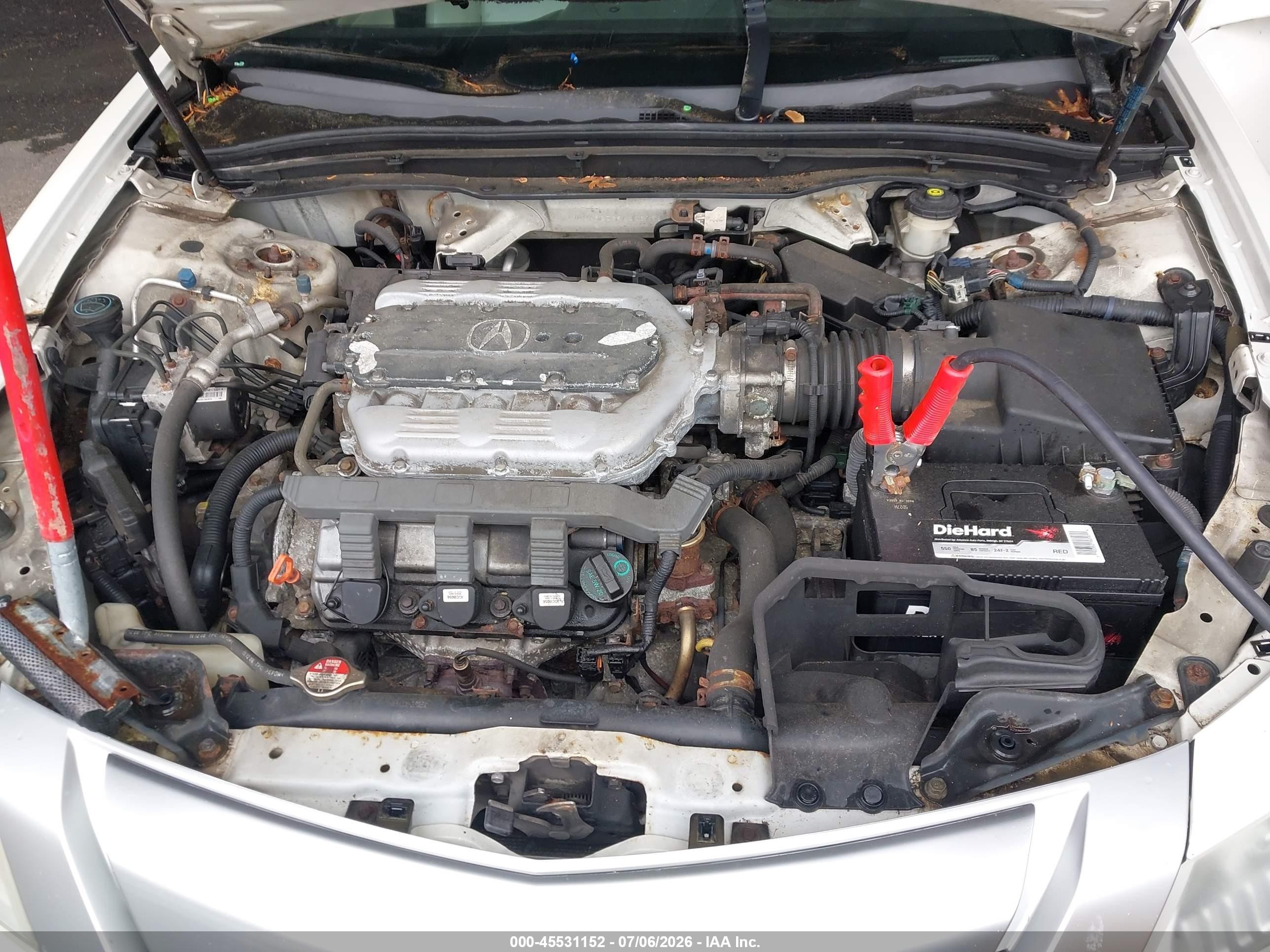 2009 Acura Tl 3.7 White vin: 19UUA96569A006738