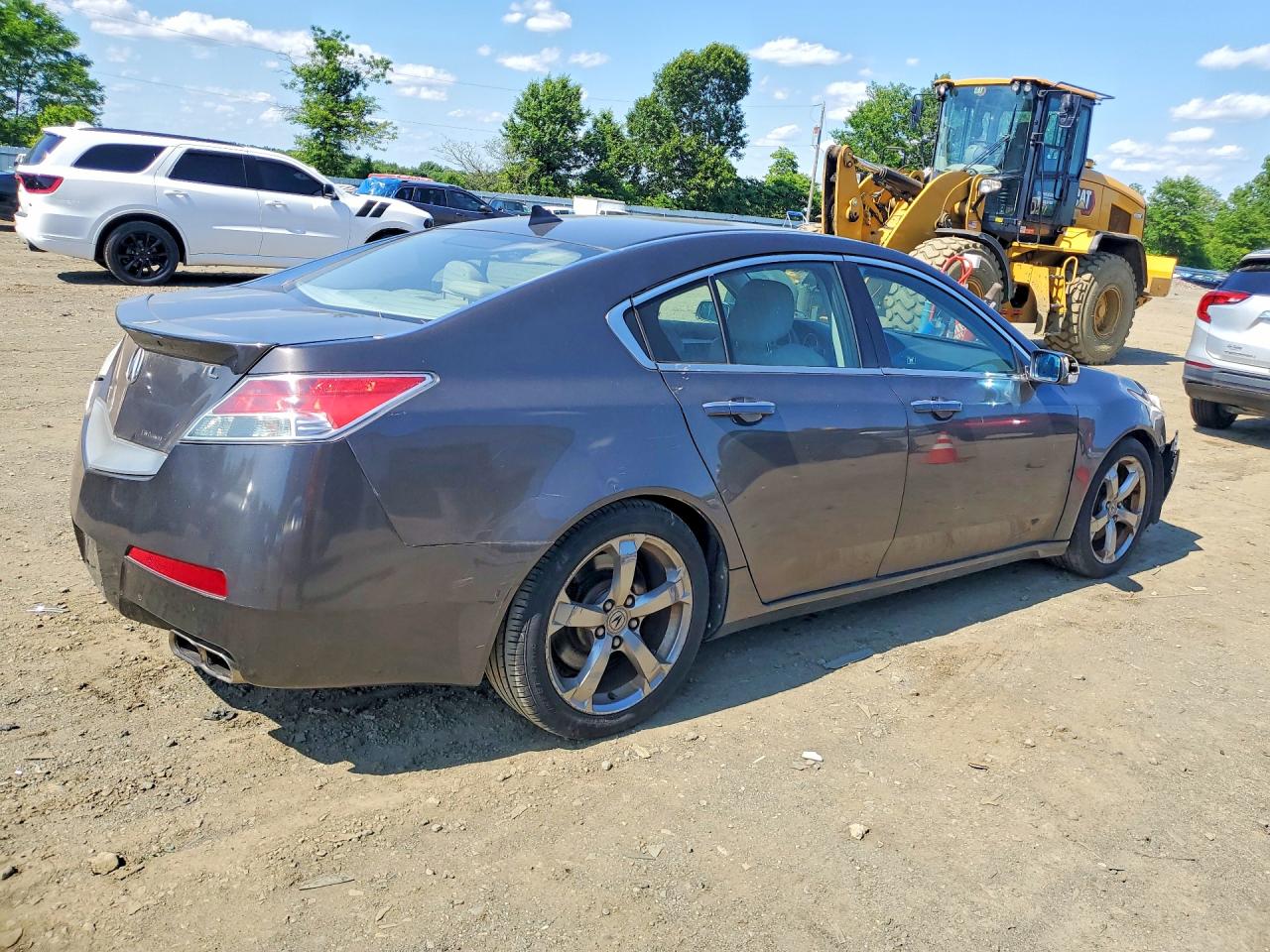 2009 Acura Tl Gray vin: 19UUA96579A005212