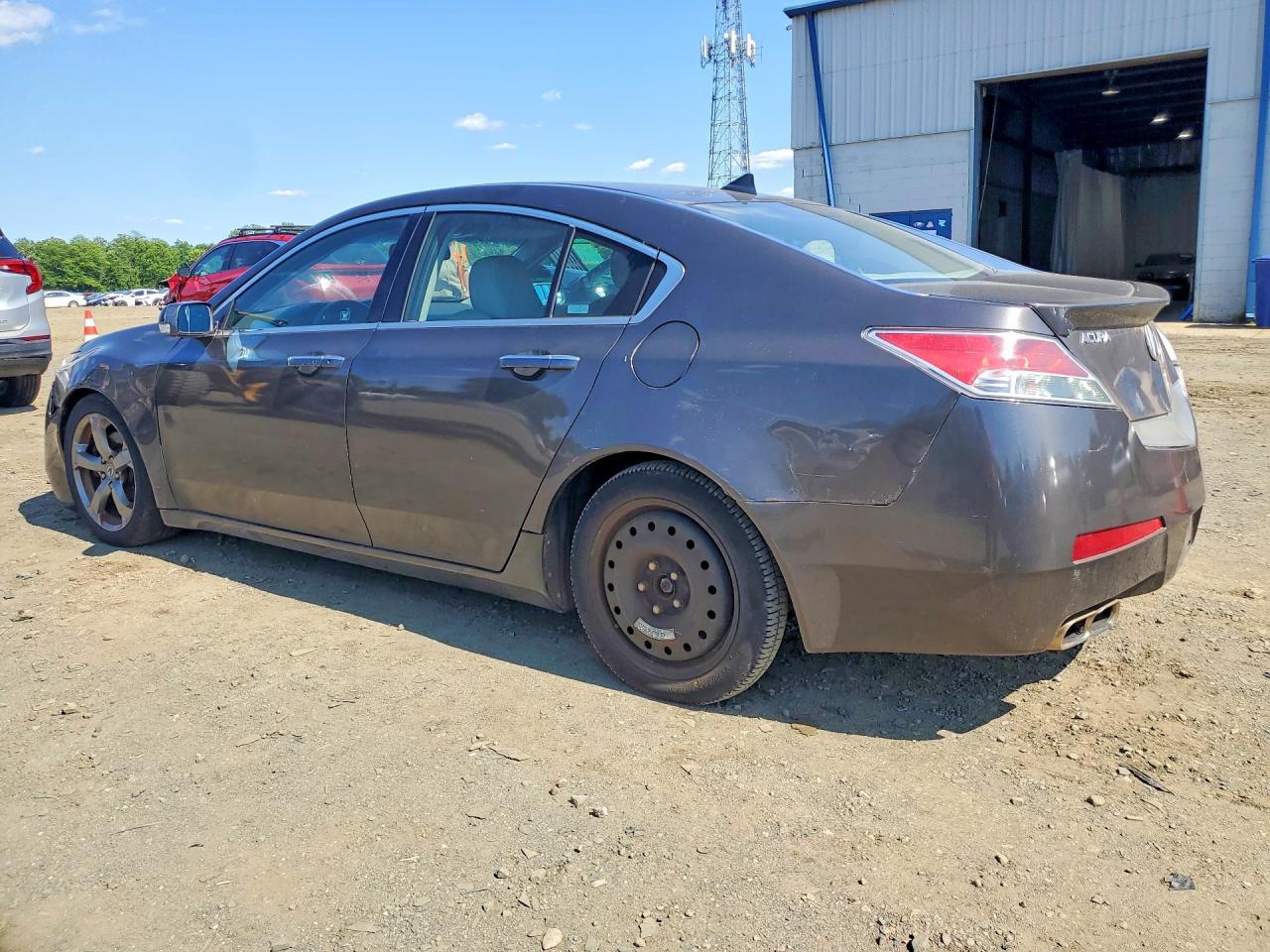 2009 Acura Tl Gray vin: 19UUA96579A005212