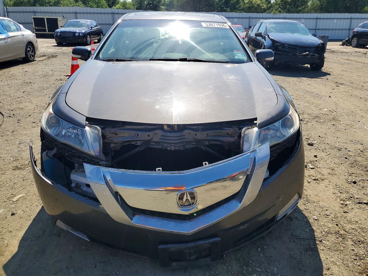 2009 Acura Tl Gray vin: 19UUA96579A005212