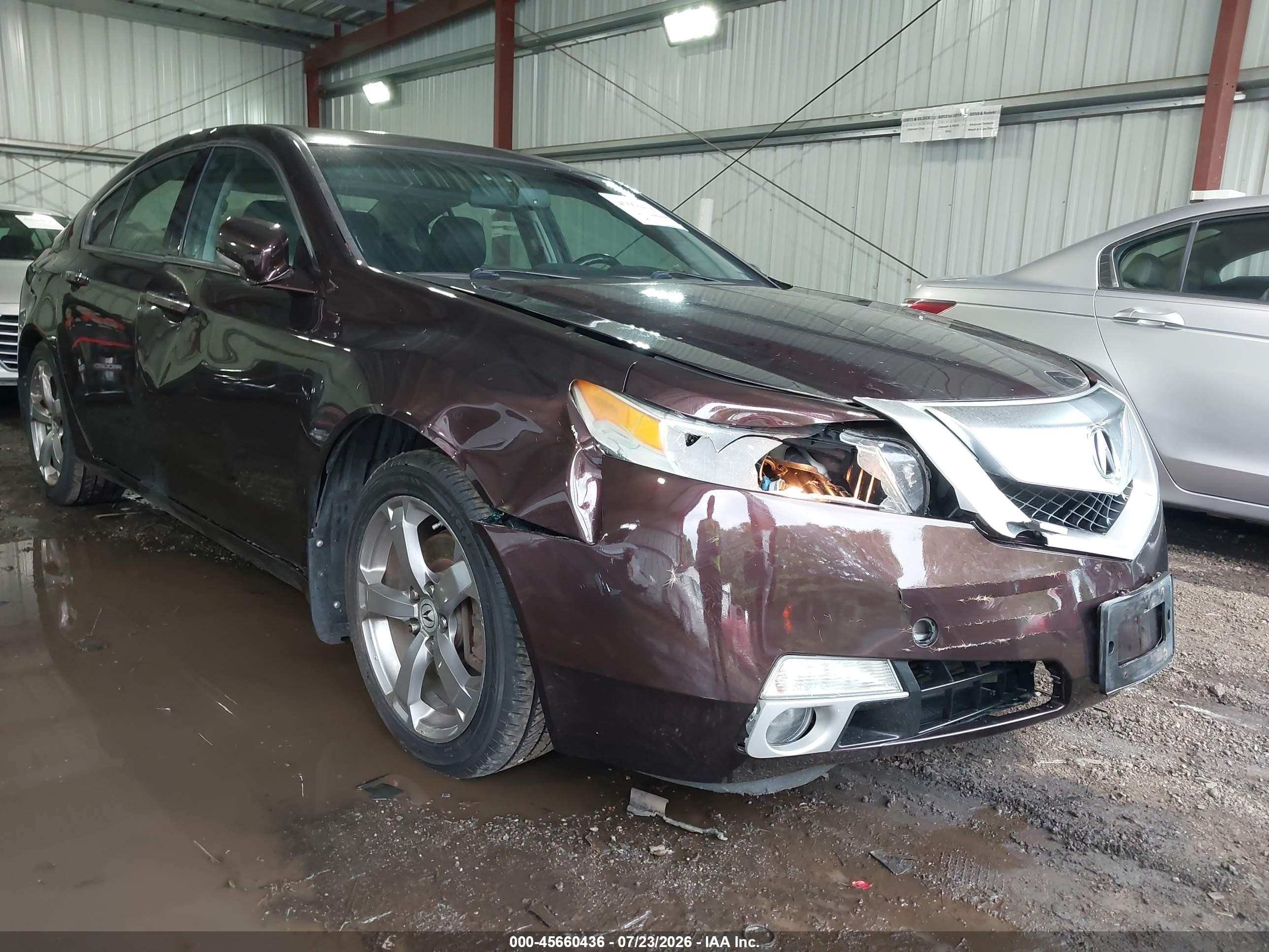 2009 Acura Tl 3.7 Brown vin: 19UUA96599A001646
