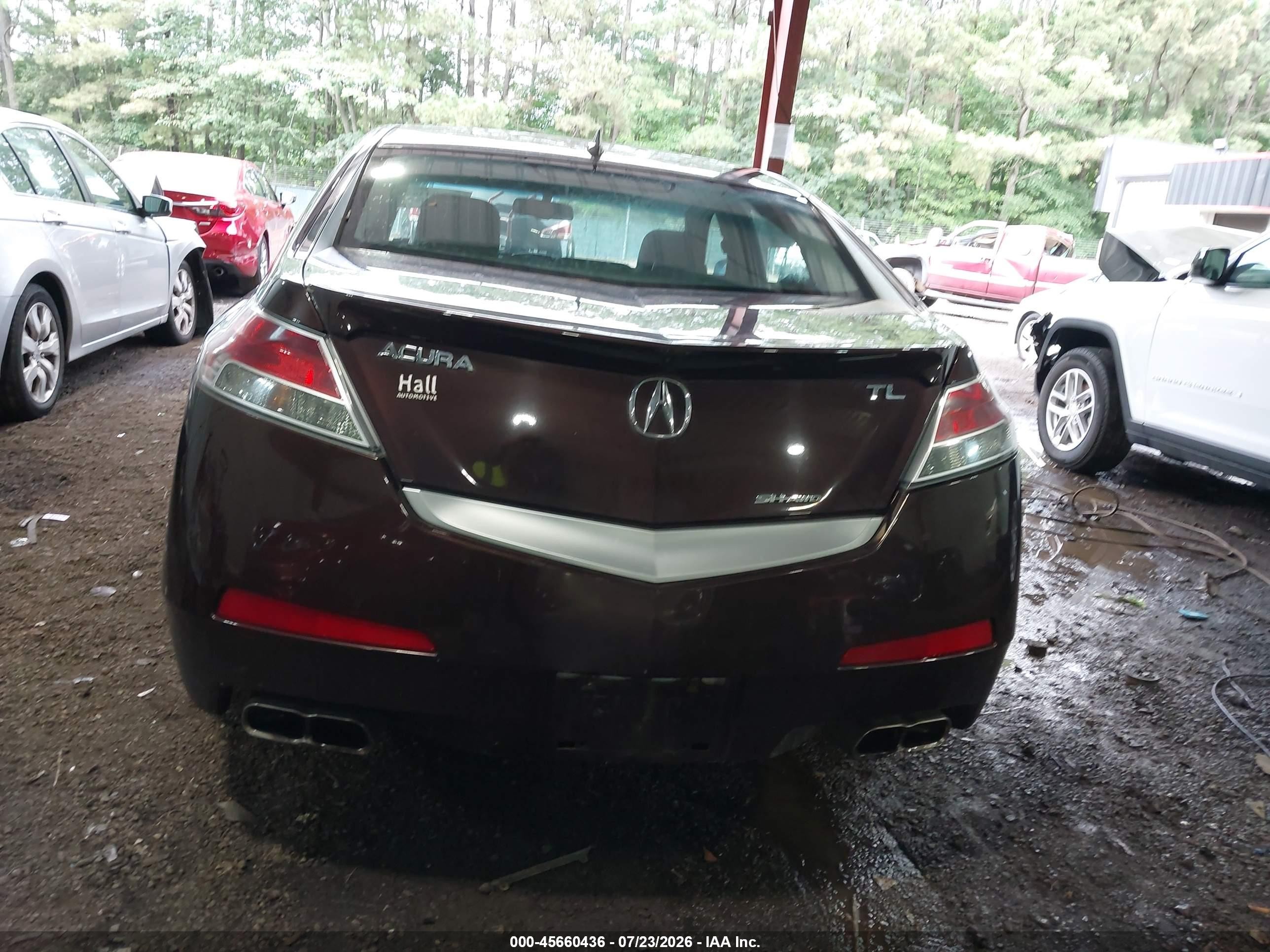 2009 Acura Tl 3.7 Brown vin: 19UUA96599A001646