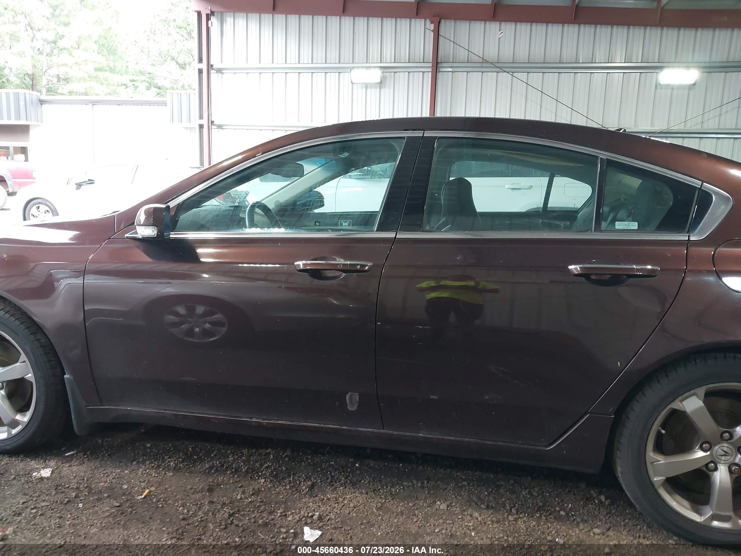 2009 Acura Tl 3.7 Brown vin: 19UUA96599A001646