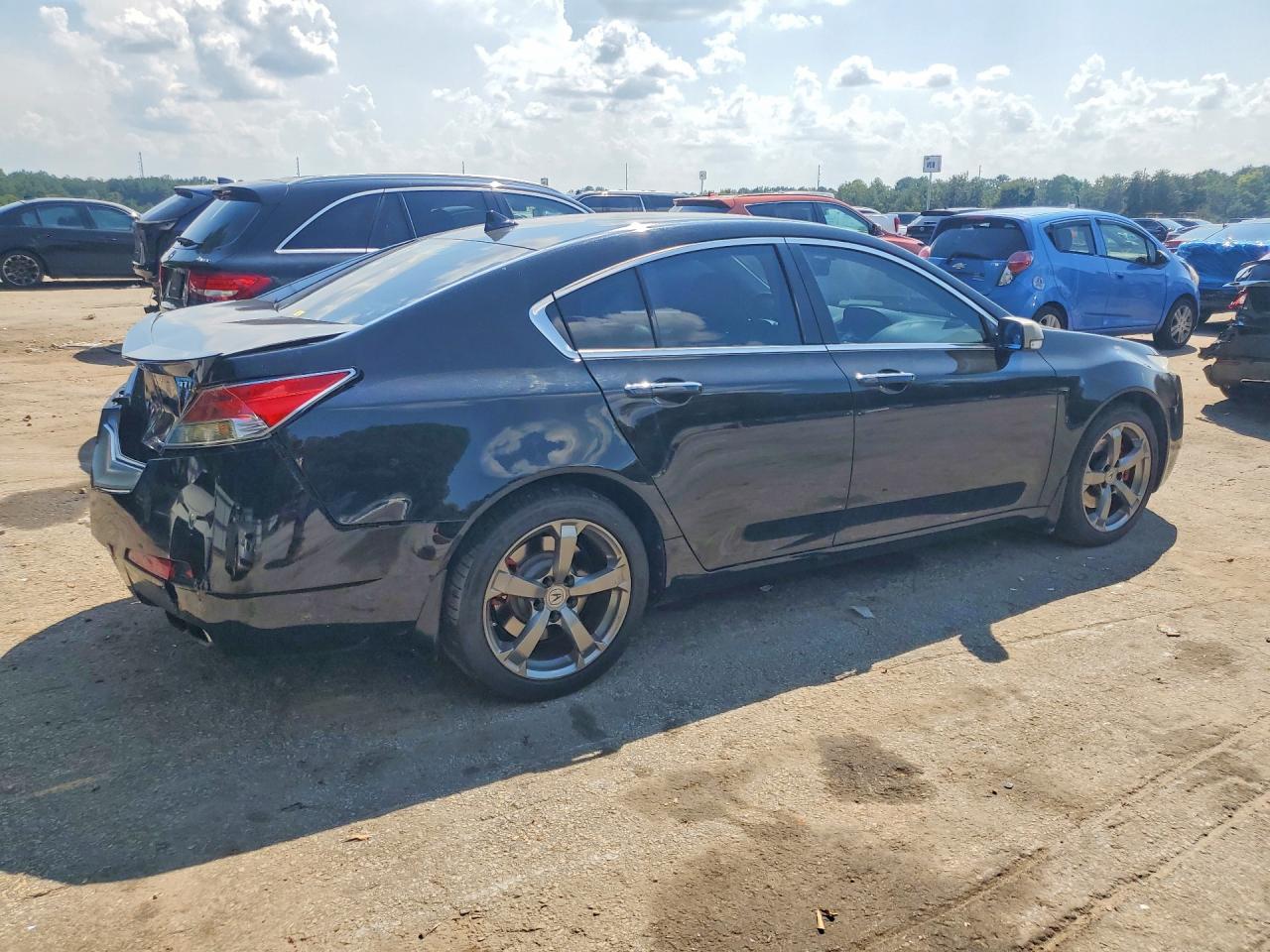 2011 Acura Tl Black vin: 19UUA9E53BA000211