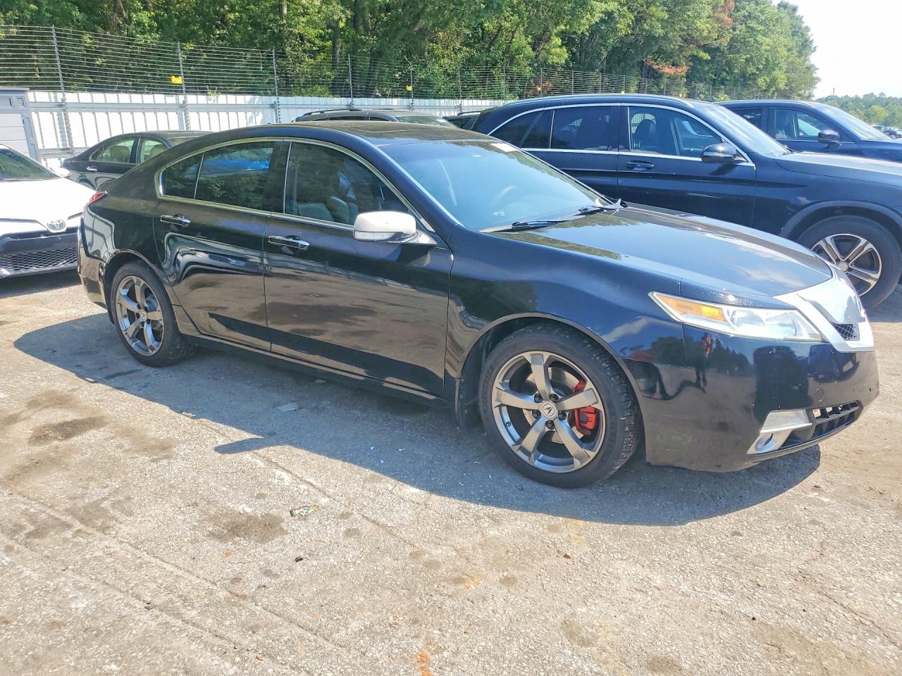 2011 Acura Tl Black vin: 19UUA9E53BA000211