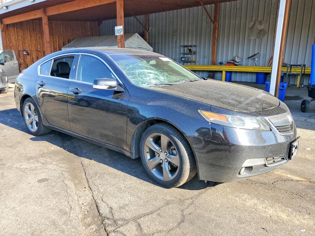 2012 Acura Tl Black vin: 19UUA9E54CA010814