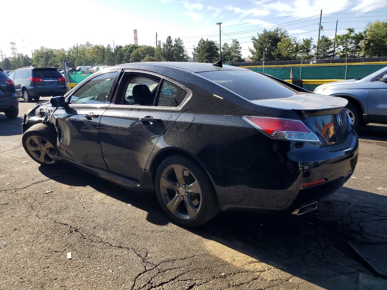 2012 Acura Tl Black vin: 19UUA9E54CA010814