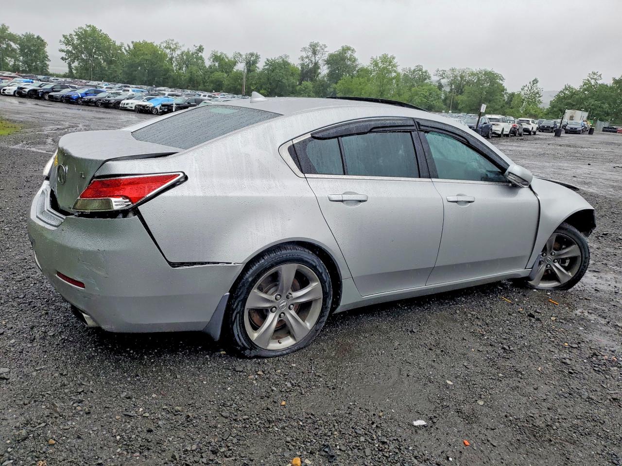 2013 Acura Tl Серебряный vin: 19UUA9F20DA004871