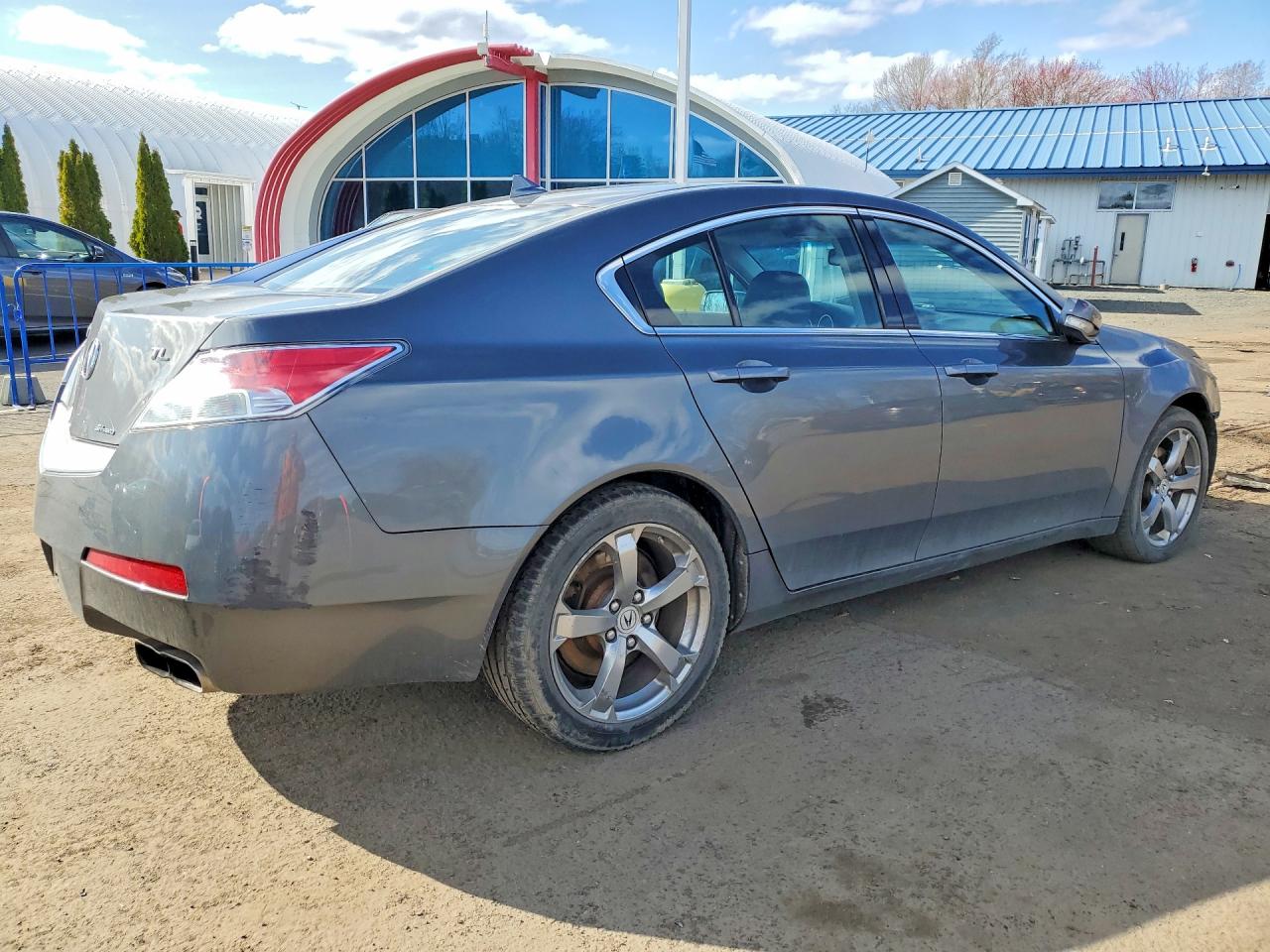 2010 Acura Tl Gray vin: 19UUA9F22AA001689