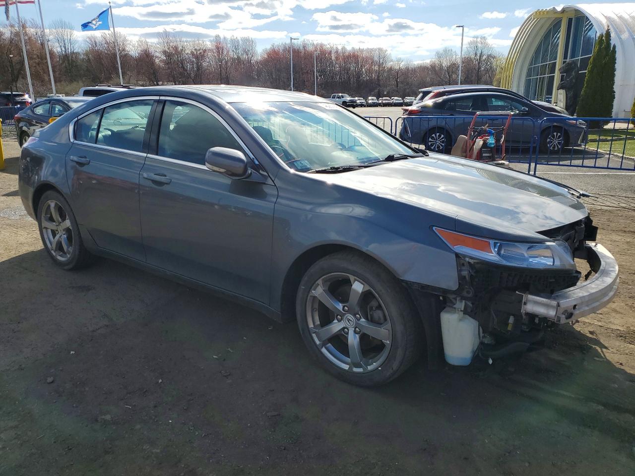 2010 Acura Tl Gray vin: 19UUA9F22AA001689
