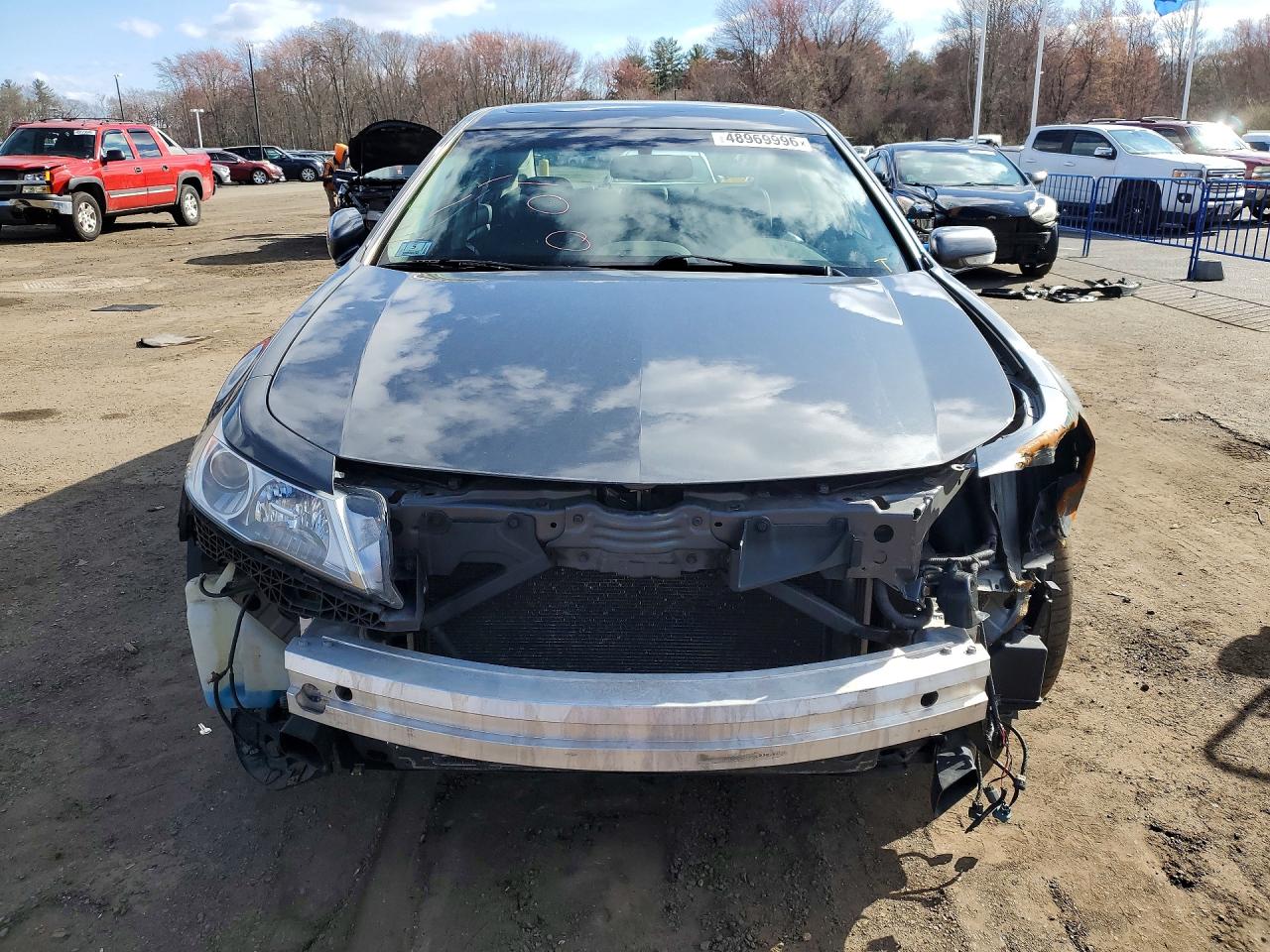2010 Acura Tl Gray vin: 19UUA9F22AA001689