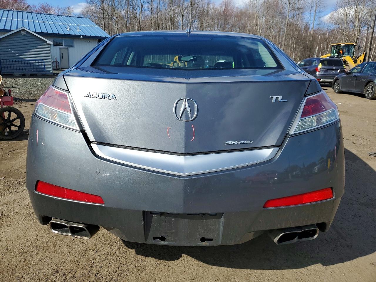 2010 Acura Tl Gray vin: 19UUA9F22AA001689