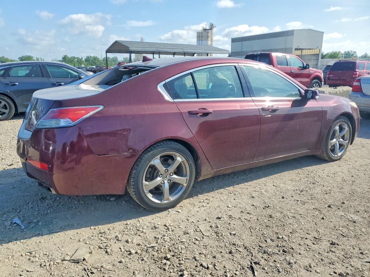 2010 Acura Tl Темно-бордовый vin: 19UUA9F23AA001233