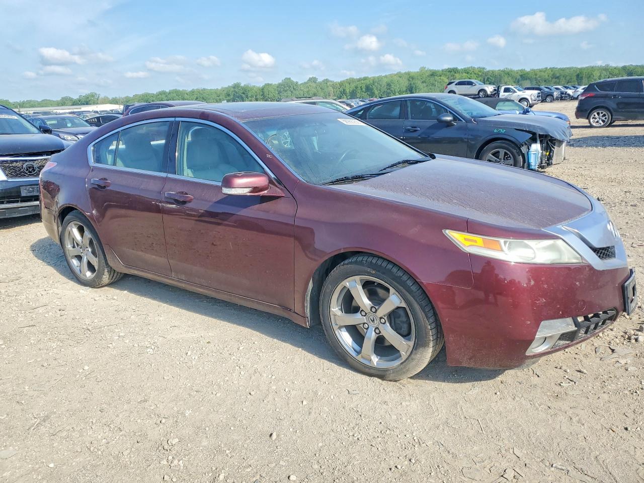 2010 Acura Tl Темно-бордовый vin: 19UUA9F23AA001233