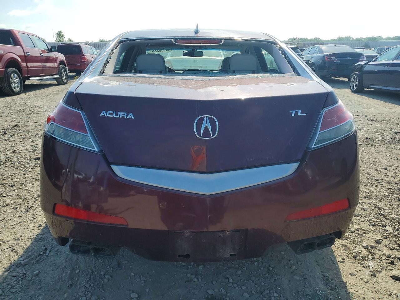 2010 Acura Tl Темно-бордовый vin: 19UUA9F23AA001233