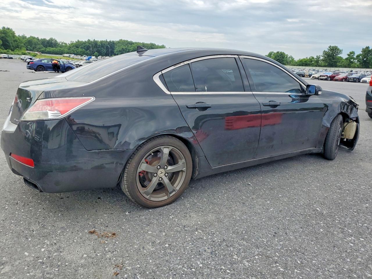 2011 Acura Tl Black vin: 19UUA9F23BA000567
