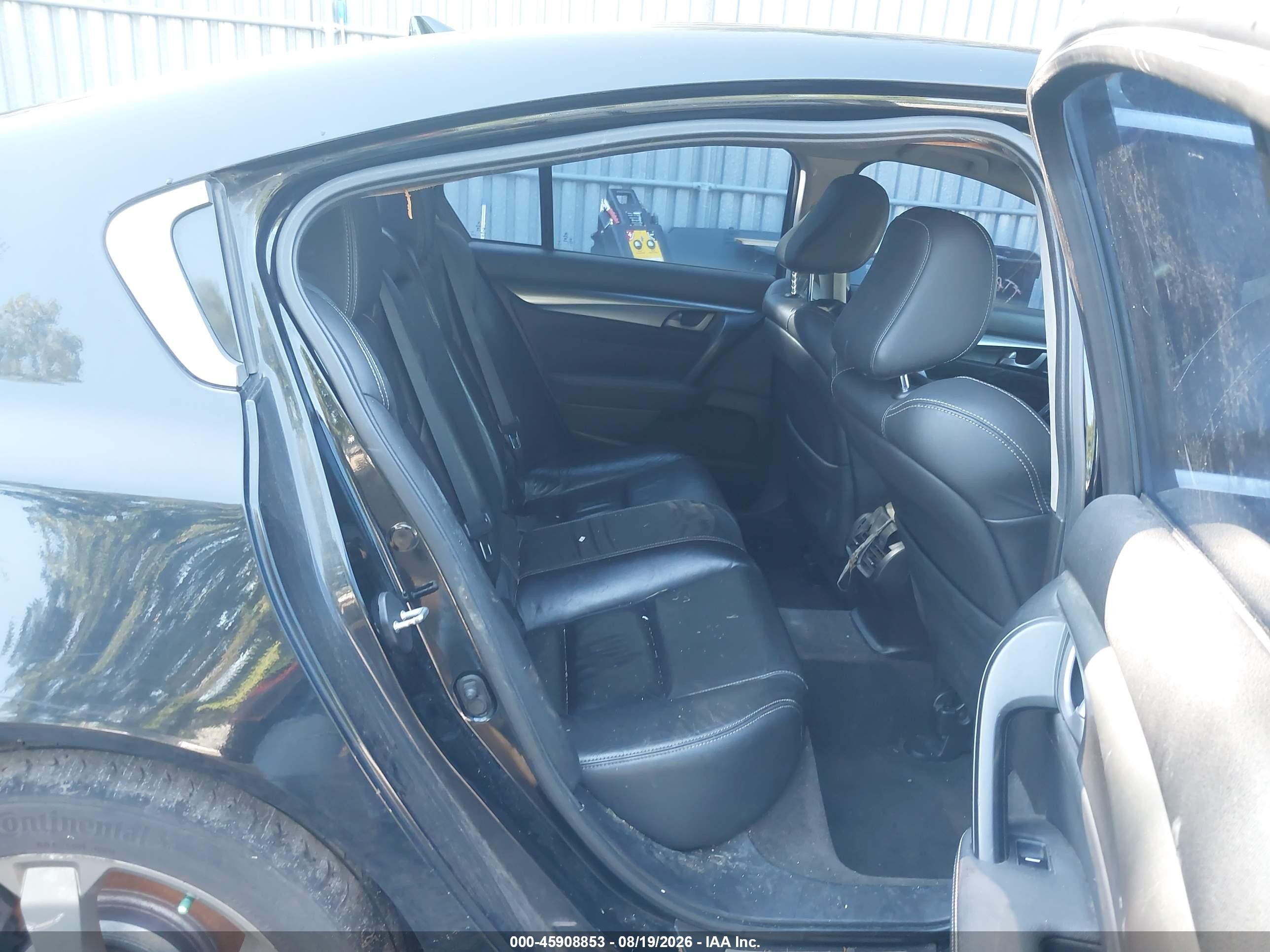 2010 Acura Tl 3.7 Black vin: 19UUA9F25AA008314