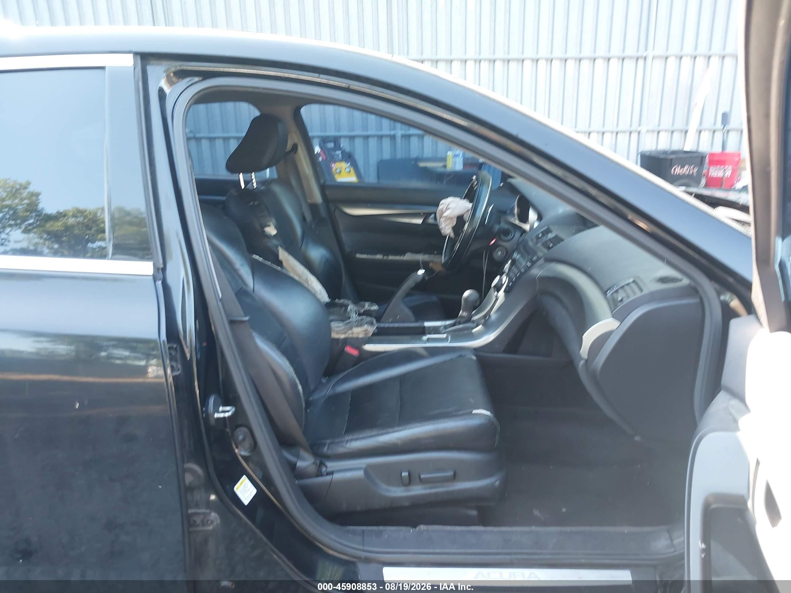 2010 Acura Tl 3.7 Black vin: 19UUA9F25AA008314