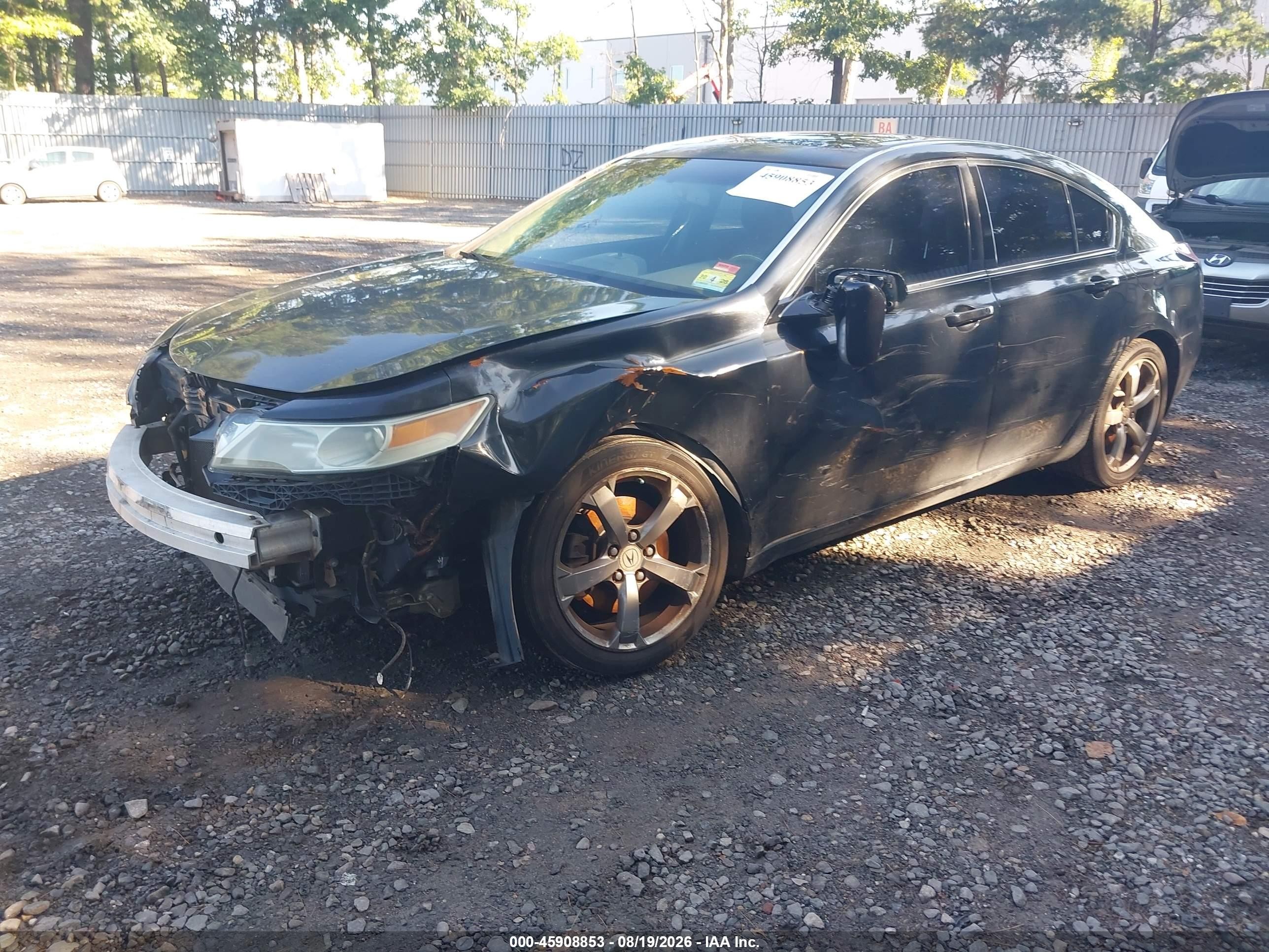 2010 Acura Tl 3.7 Black vin: 19UUA9F25AA008314