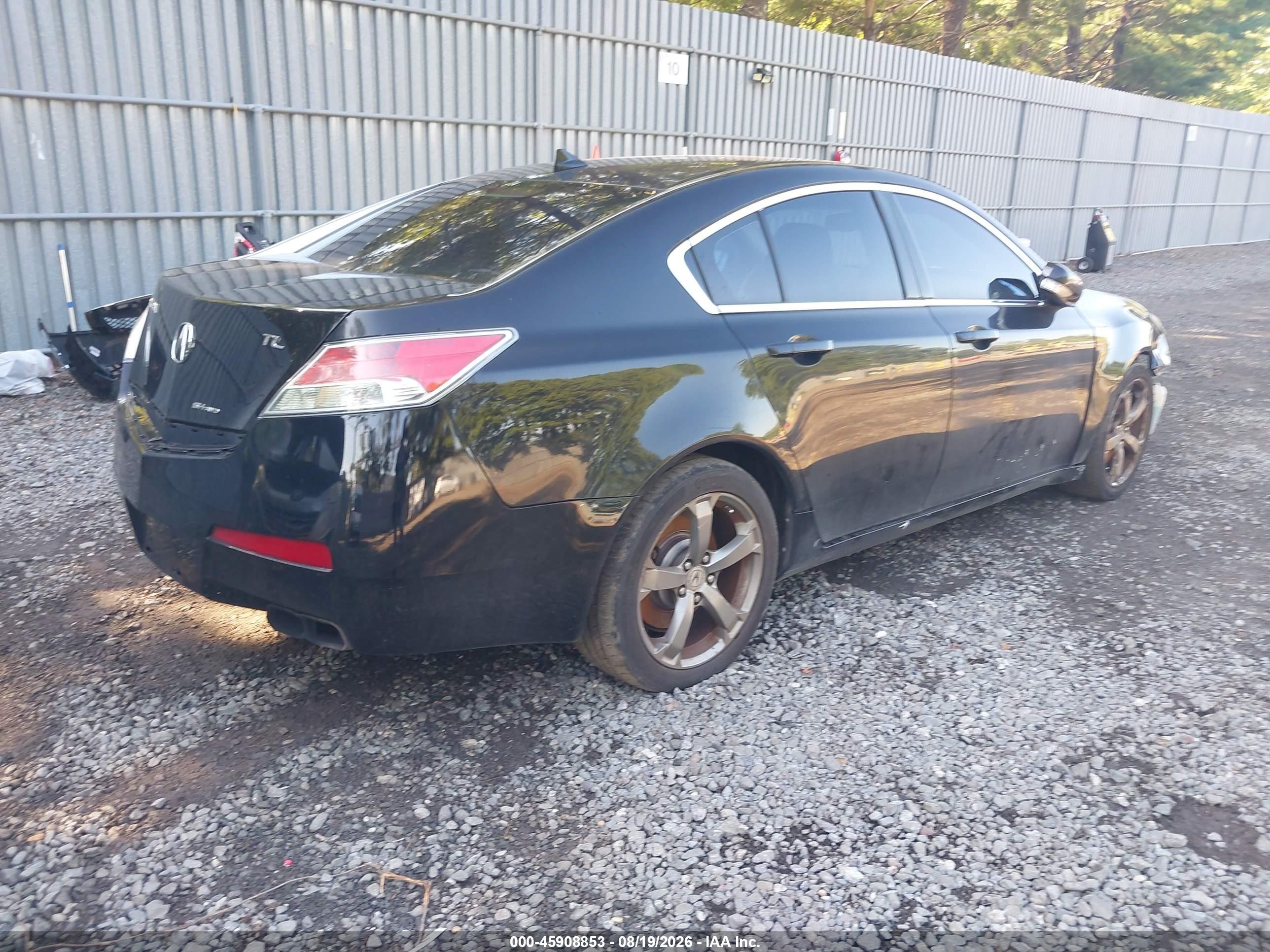 2010 Acura Tl 3.7 Black vin: 19UUA9F25AA008314